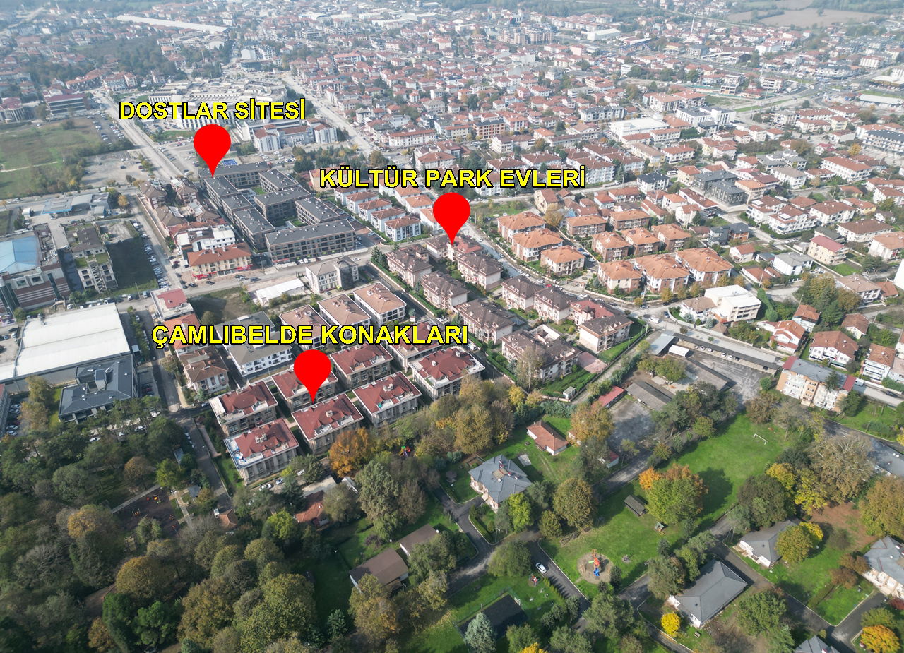 ÇAMLIBELDE KONAKLARI'NDA 4+1 250 M2 SATILIK DUBLEKS DAİRE