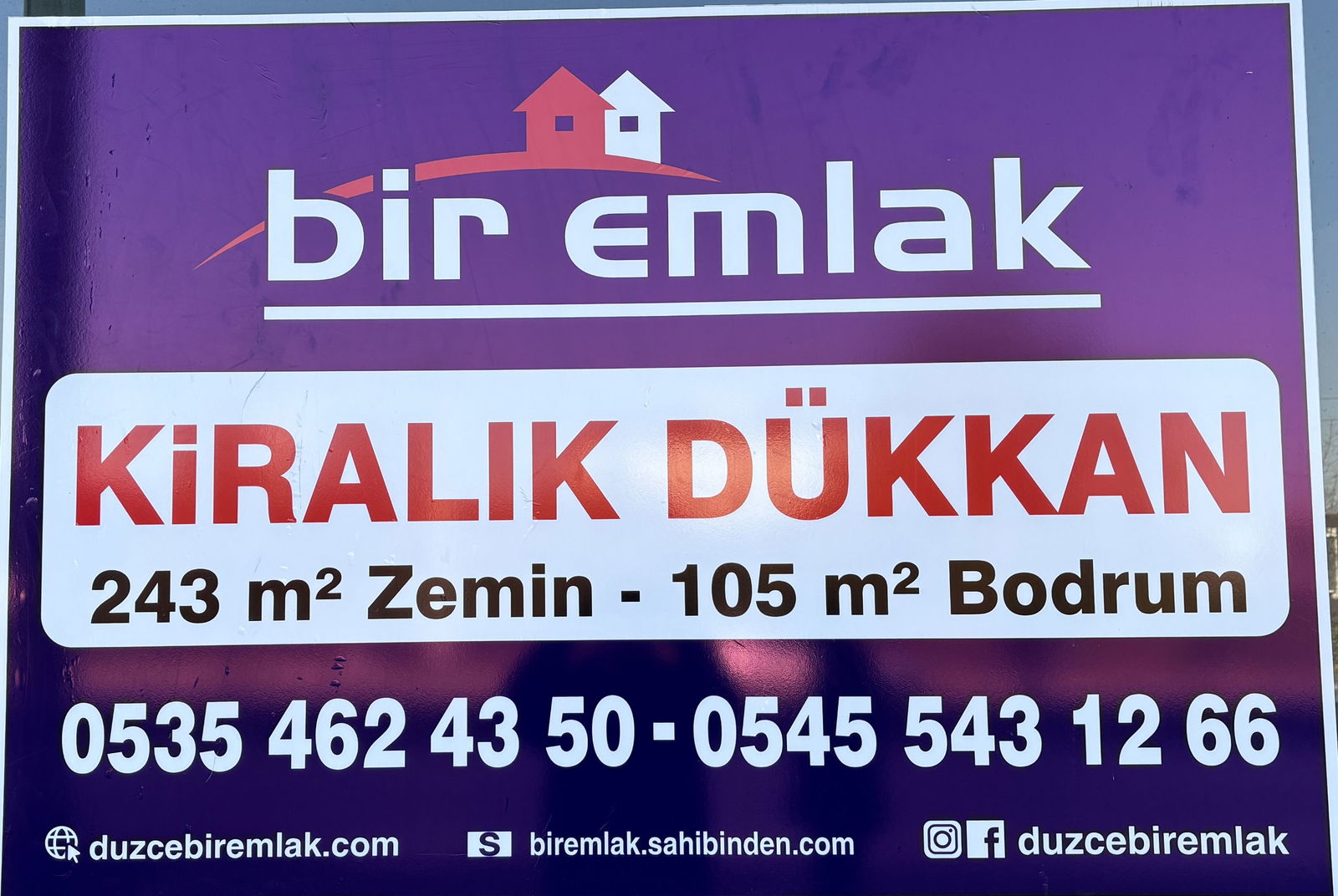 Kiralık Dükkan 35,000 TL