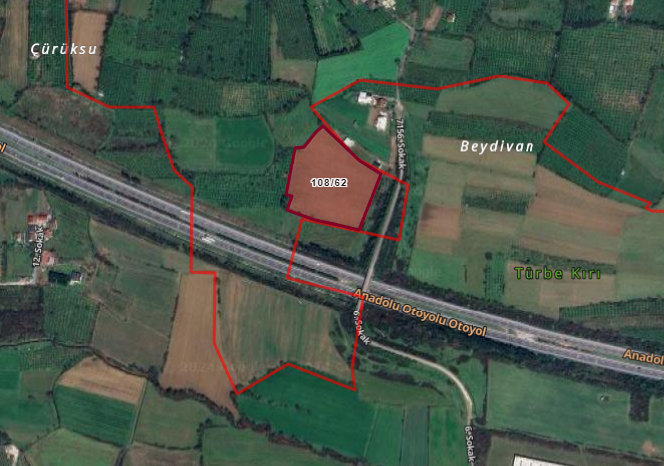 PAŞAORMANI KÖYÜ'NDE 20352 M2 SATILIK TARIM ARAZİSİ 