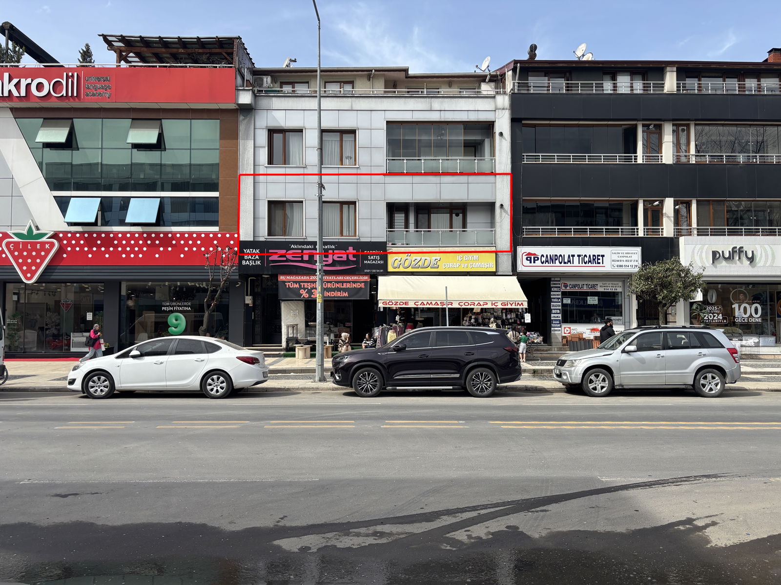 AZMİMİLLİ MAH. AYDINPINAR CADDESİNDE 3+1 121 M2 SATILIK DAİRE