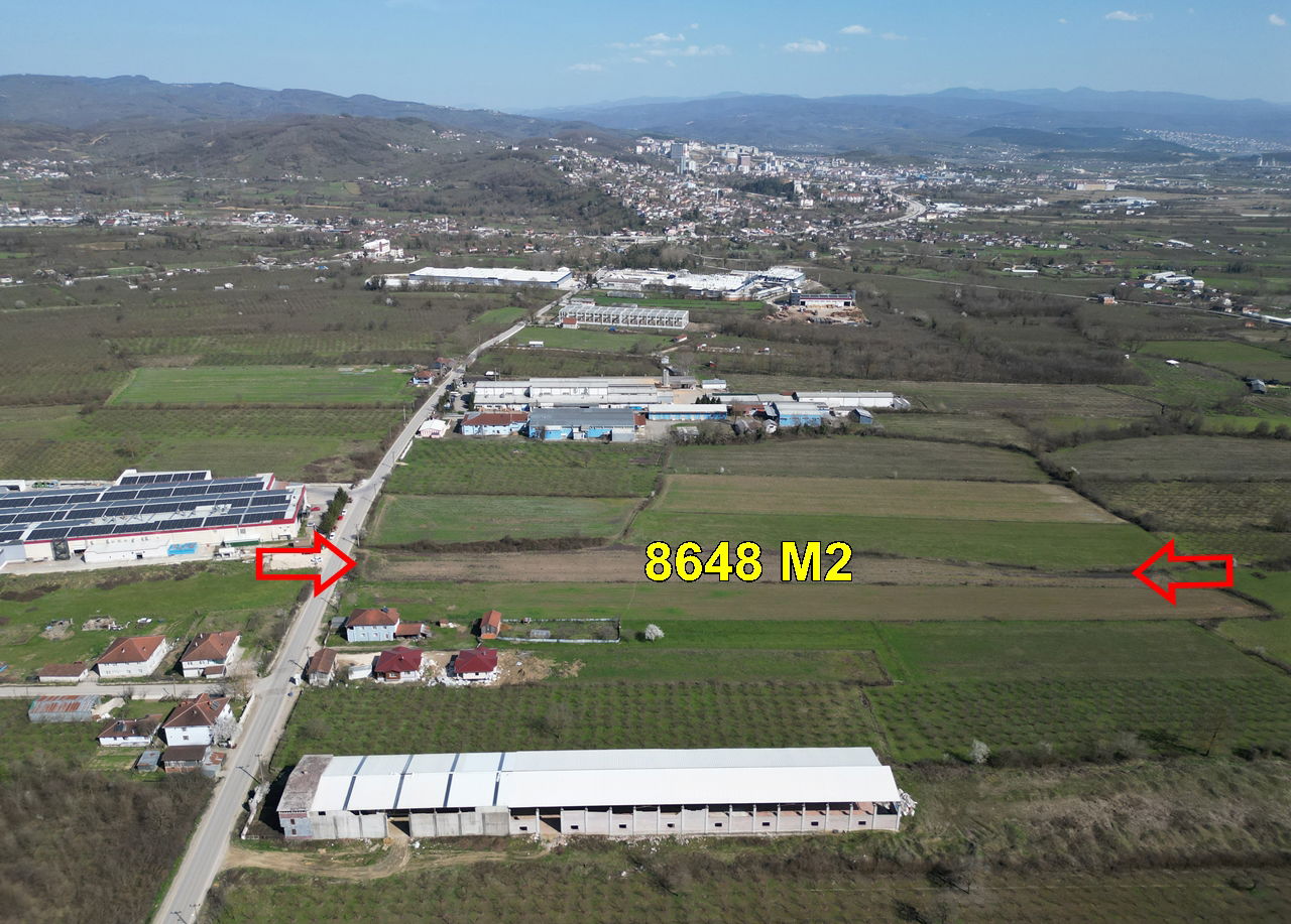 AYNALI KÖYÜ'NDE 8648 M2 SATILIK ARSA 