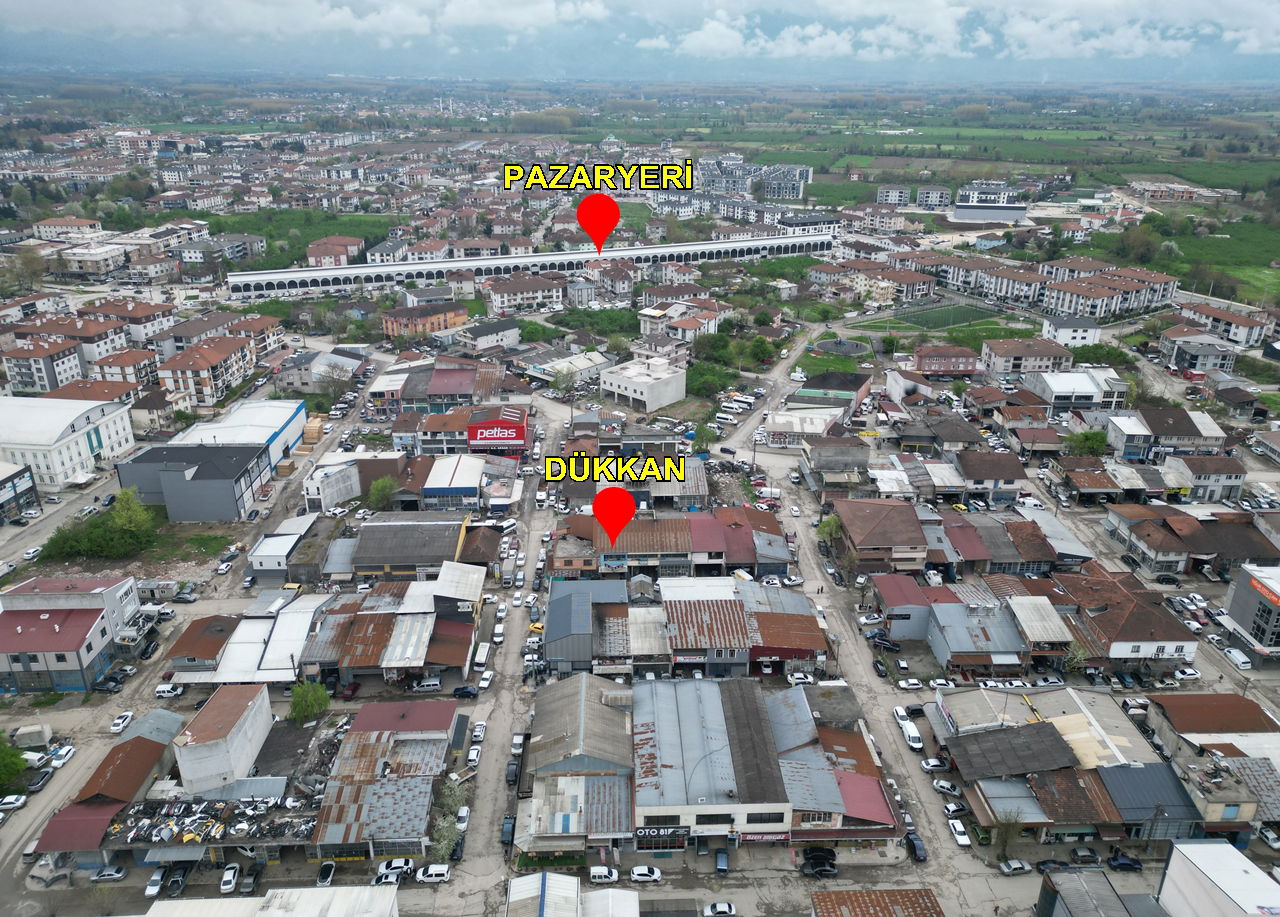 AZİZİYE MAHALLESİ YENİ SANAYİ'DE 140 M2 SATILIK DÜKKAN