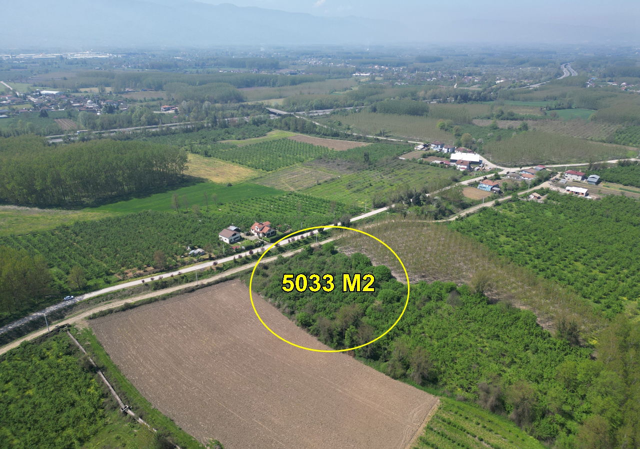 SİNİRCİ KÖYÜ'NDE 5033 M2 SATILIK ARSA