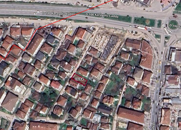 UZUN MUSTAFA MAHALLESİ'NDE 332 M2 SATILIK ARSA