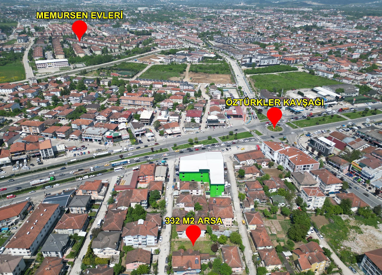 UZUN MUSTAFA MAHALLESİ'NDE 332 M2 SATILIK ARSA