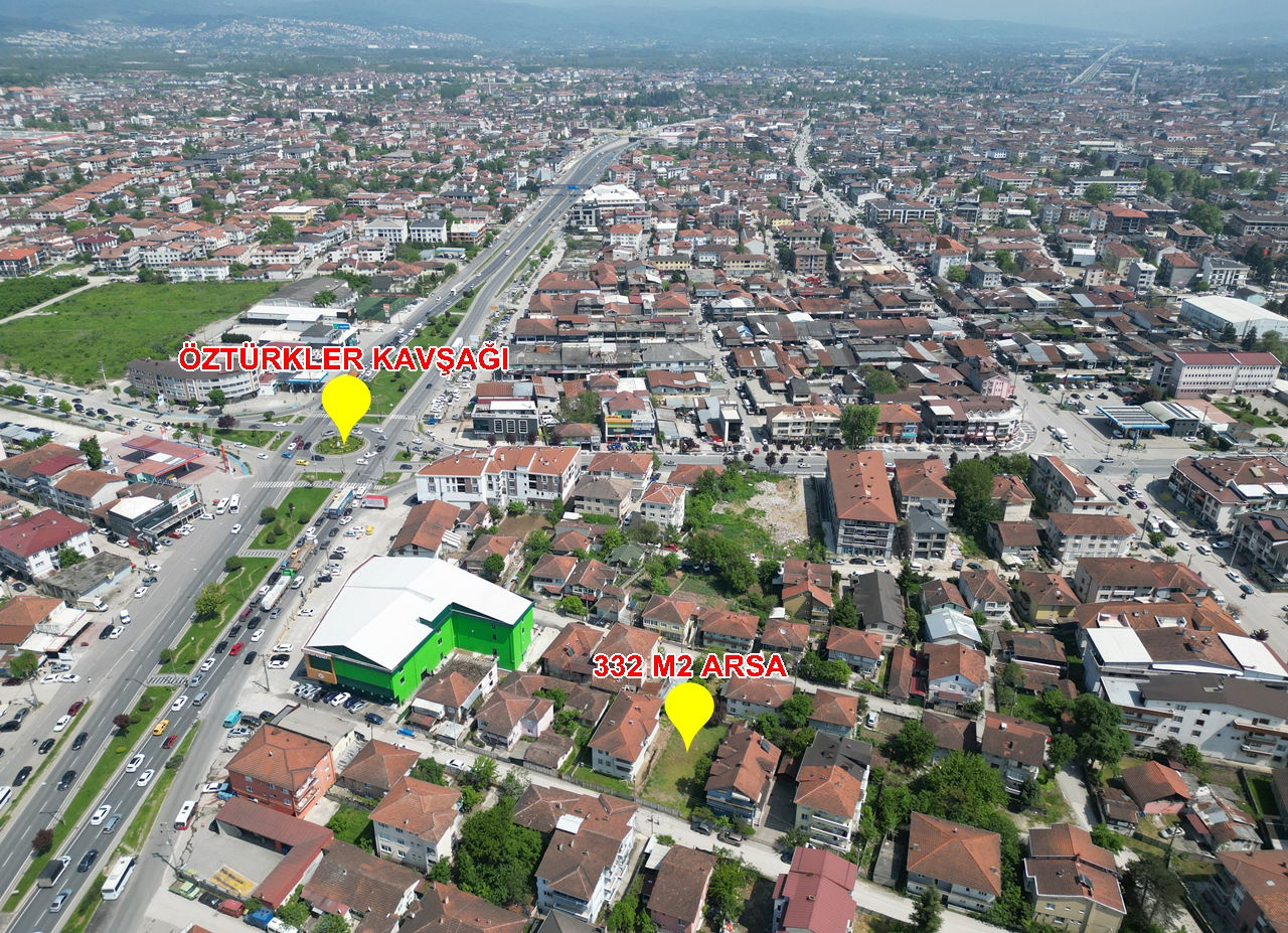 UZUN MUSTAFA MAHALLESİ'NDE 332 M2 SATILIK ARSA