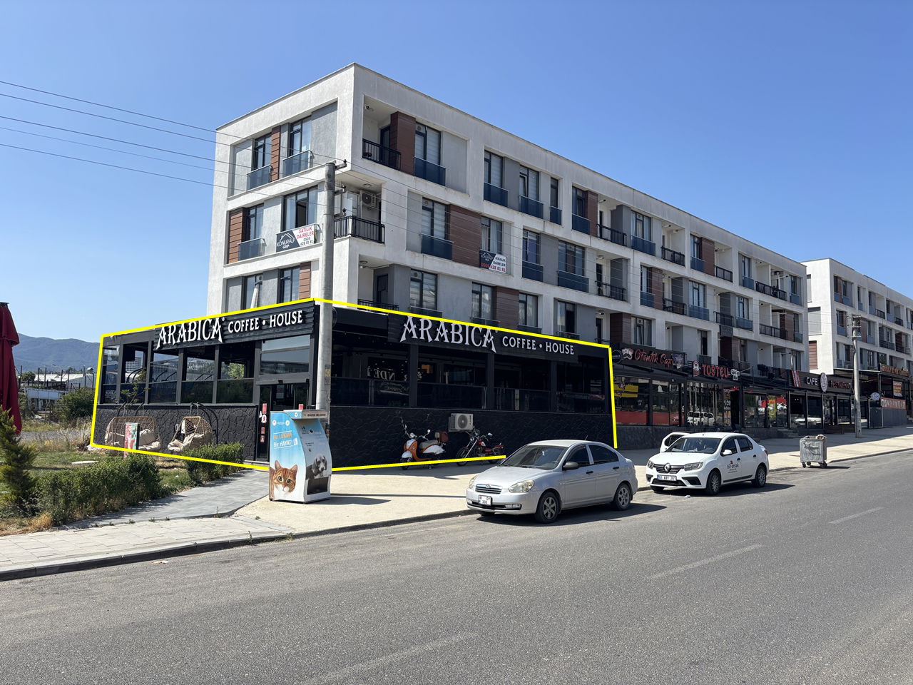 KONURALP NECMİ HOŞVER CADDESİNE CEPHE 350 M2 SATILIK İŞ YERİ