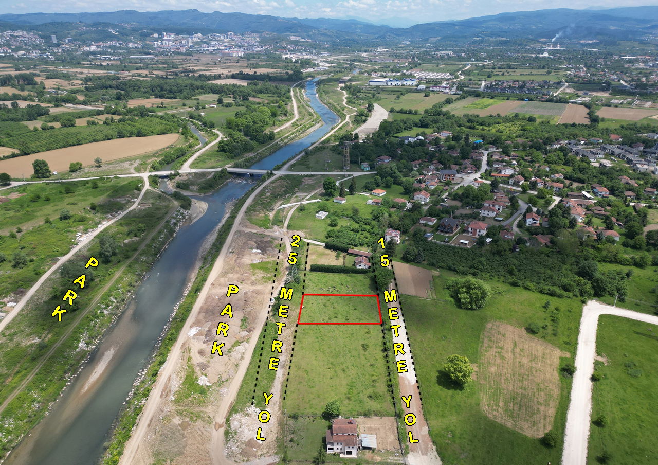  SARAYYERİ MAHALLESİ'NDE 1239 M2 SATILIK ARSA  