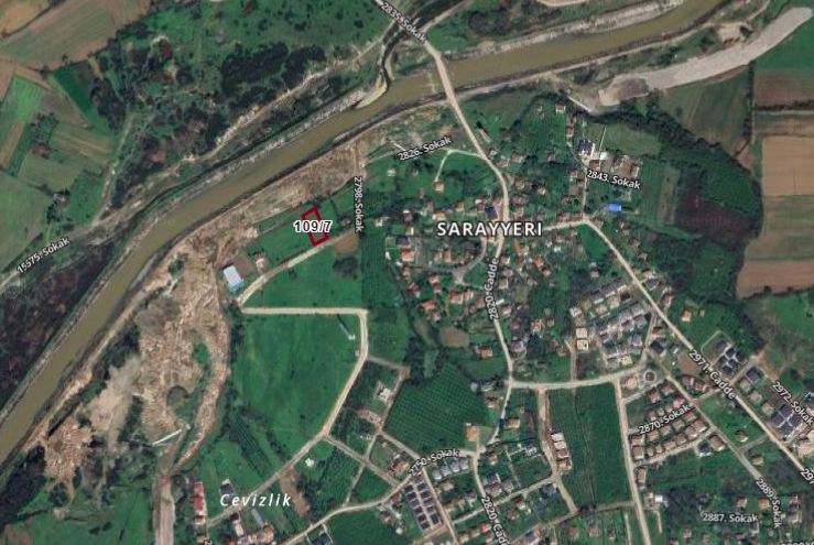  SARAYYERİ MAHALLESİ'NDE 1239 M2 SATILIK ARSA  