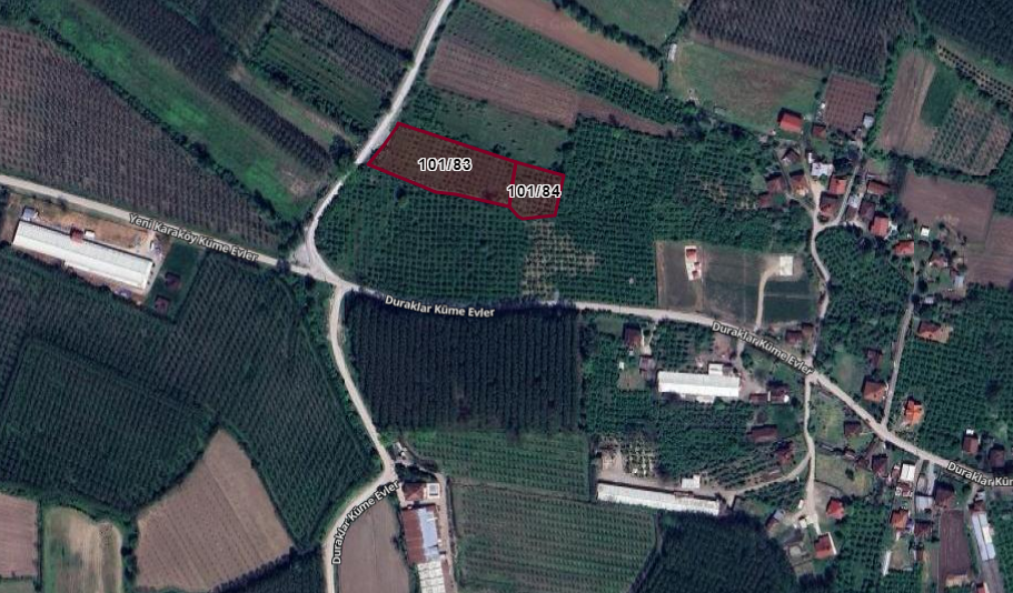 DURAKLAR KÖYÜ'NDE 5931 M2 SATILIK ARSA