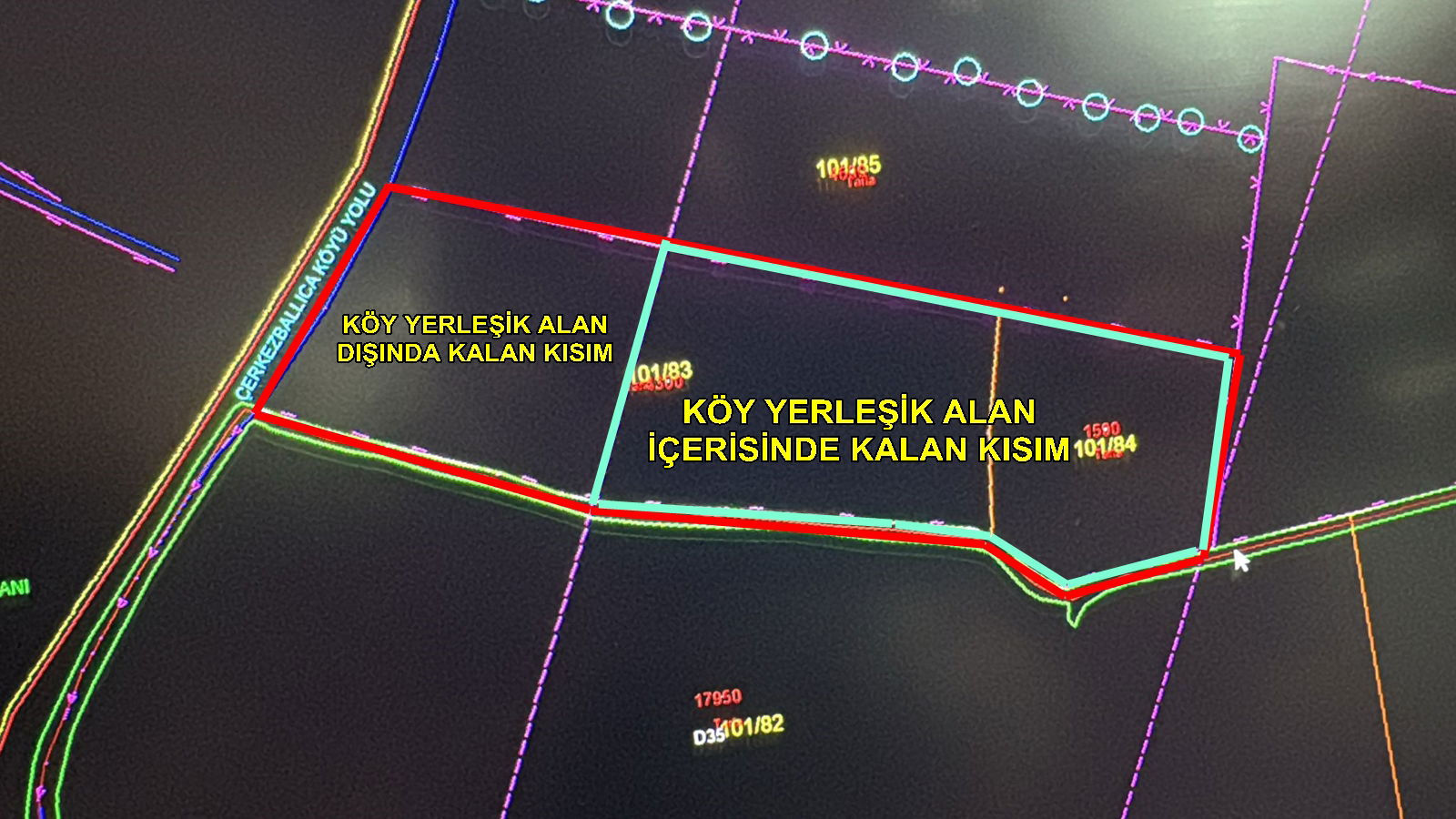 DURAKLAR KÖYÜ'NDE 5931 M2 SATILIK ARSA