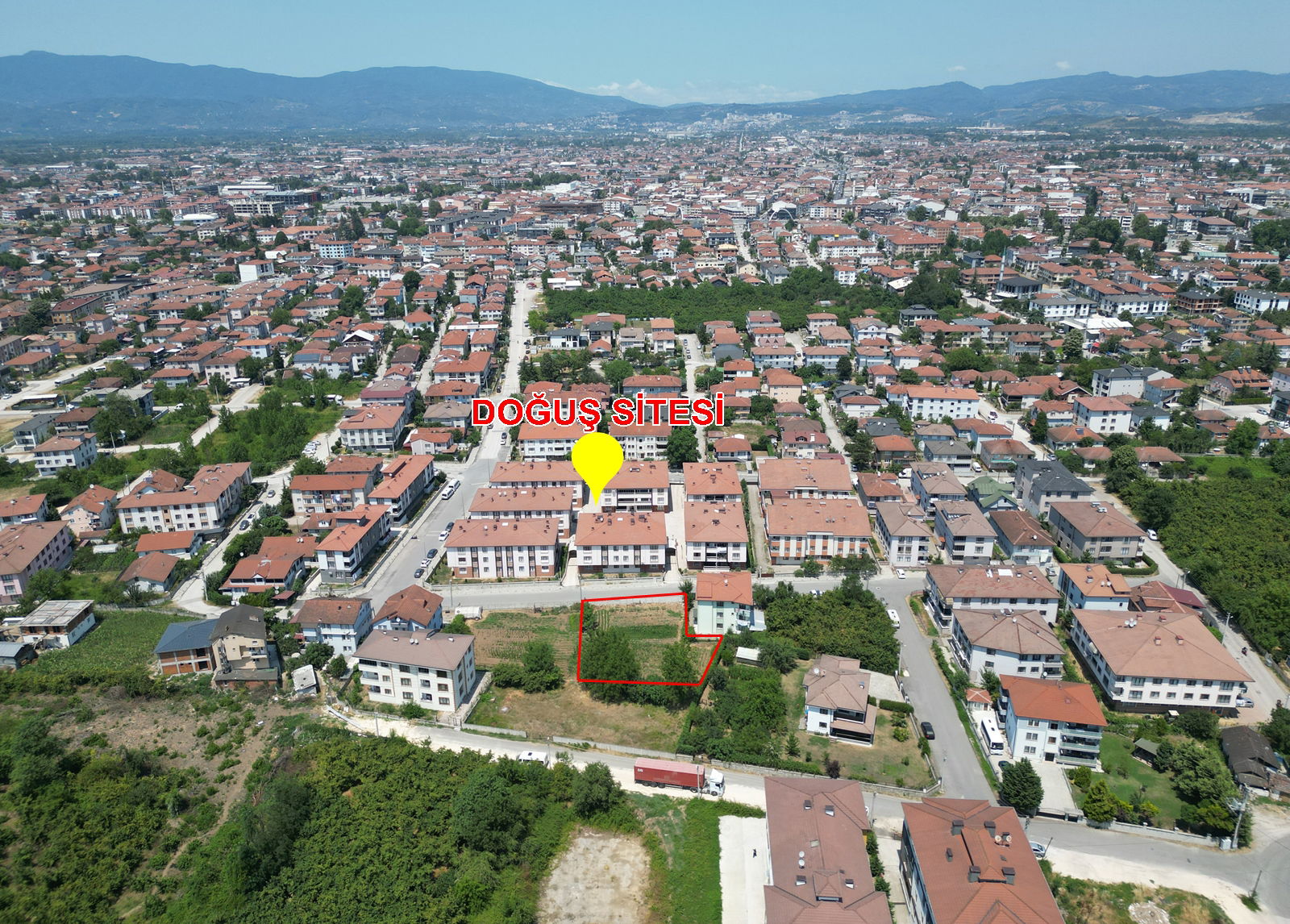 DARICI MAHALLESİ'NDE 955 M2 SATILIK ARSA