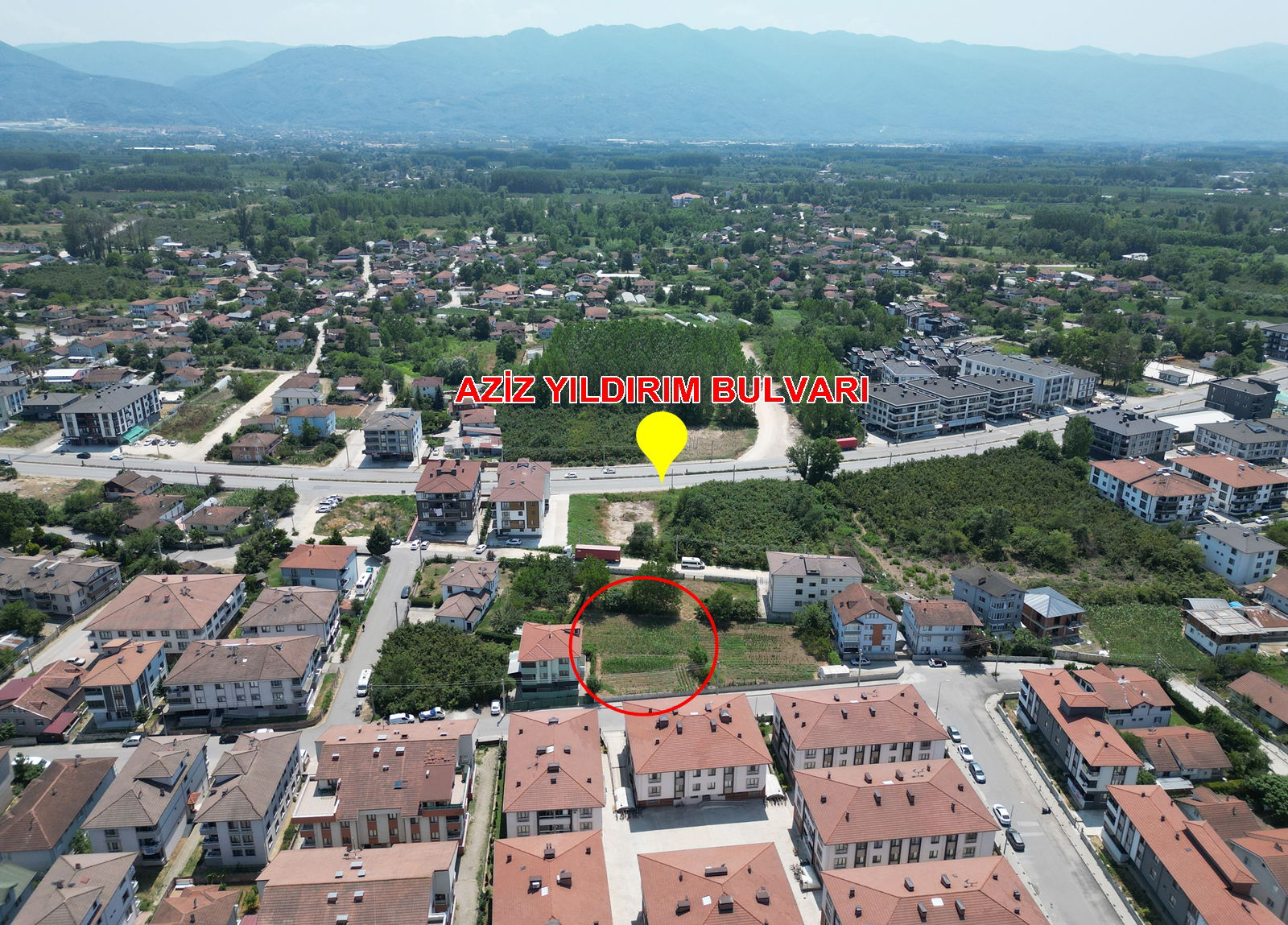 DARICI MAHALLESİ'NDE 955 M2 SATILIK ARSA