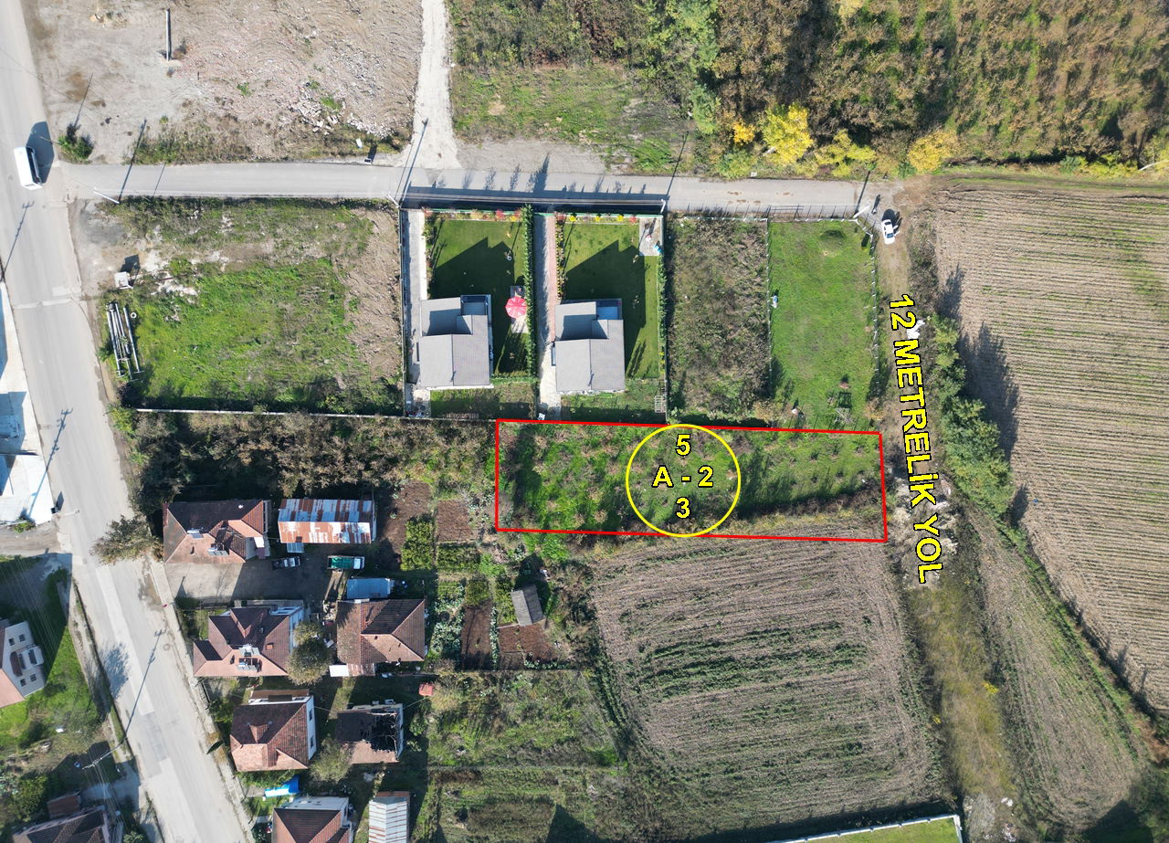 DARICI MAHALLESİ'NDE 1440 M2 SATILIK ARSA