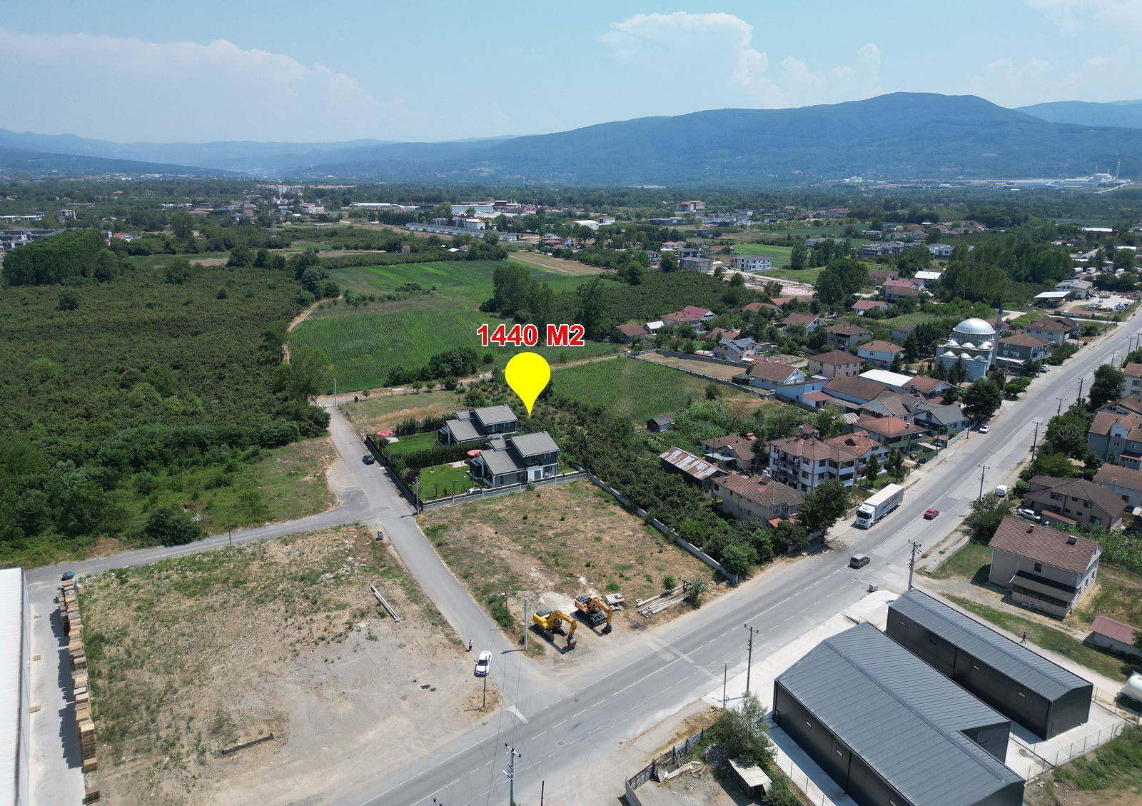DARICI MAHALLESİ'NDE 1440 M2 SATILIK ARSA