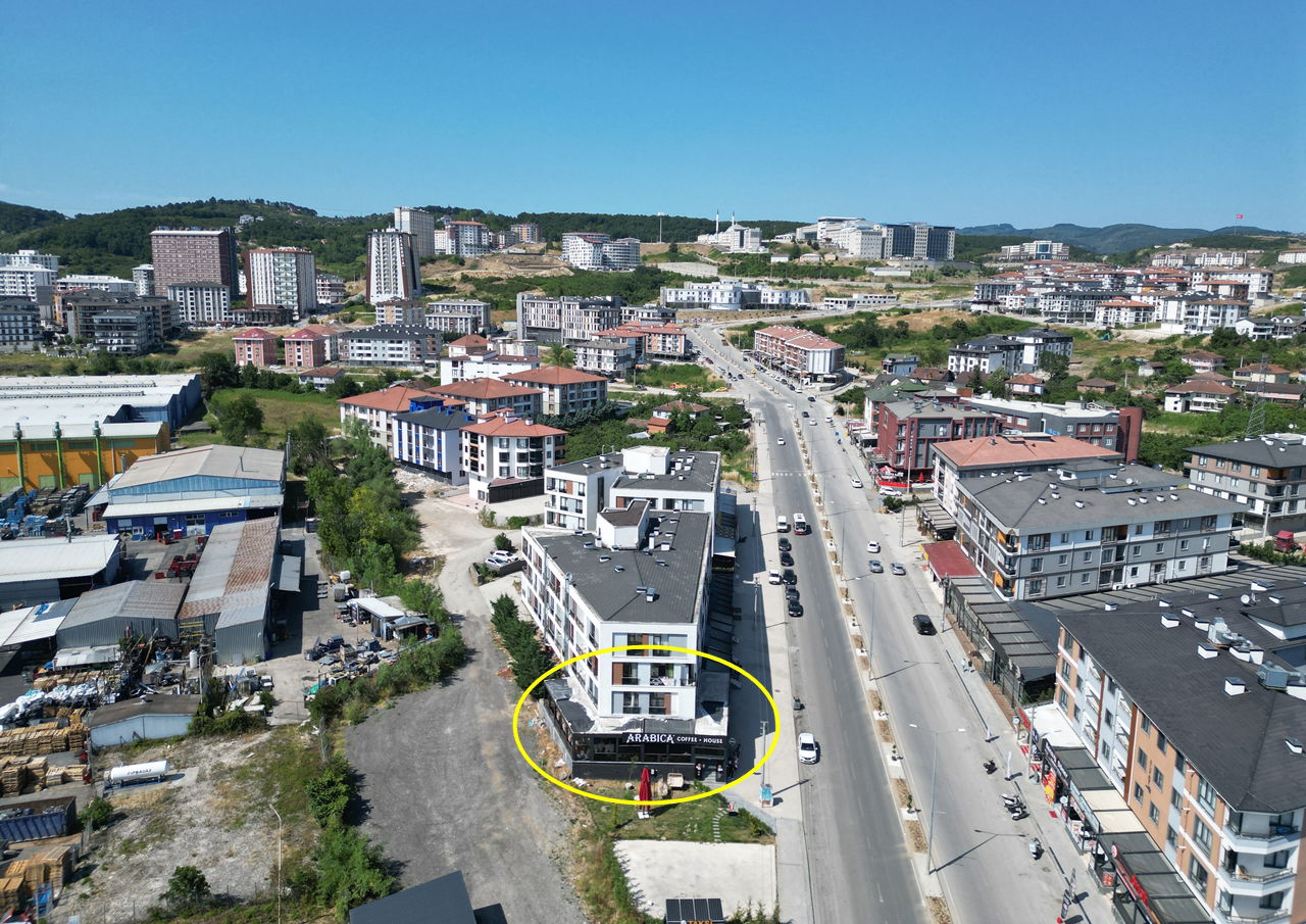 KONURALP NECMİ HOŞVER CADDESİNE CEPHE 350 M2 SATILIK İŞ YERİ