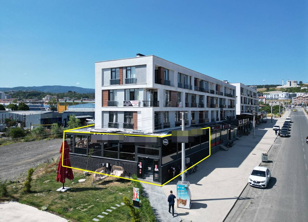 KONURALP NECMİ HOŞVER CADDESİNE CEPHE 350 M2 SATILIK İŞ YERİ