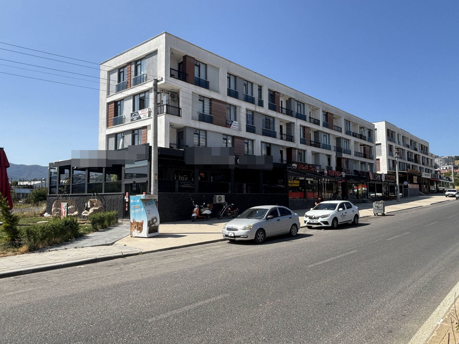 KONURALP NECMİ HOŞVER CADDESİNE CEPHE 350 M2 SATILIK İŞ YERİ