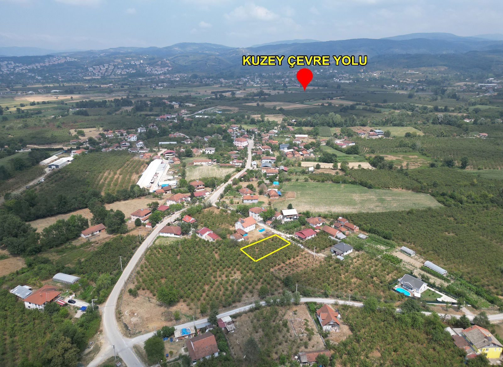 MUSABABA KÖYÜ'NDE 508 M2 SATILIK ARSA