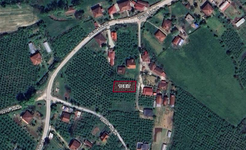 MUSABABA KÖYÜ'NDE 508 M2 SATILIK ARSA