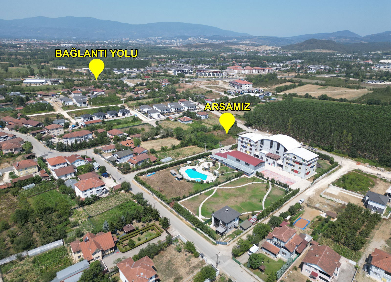 YAHYALAR MAHALLESİ'NDE 1978 M2 SATILIK ARSA