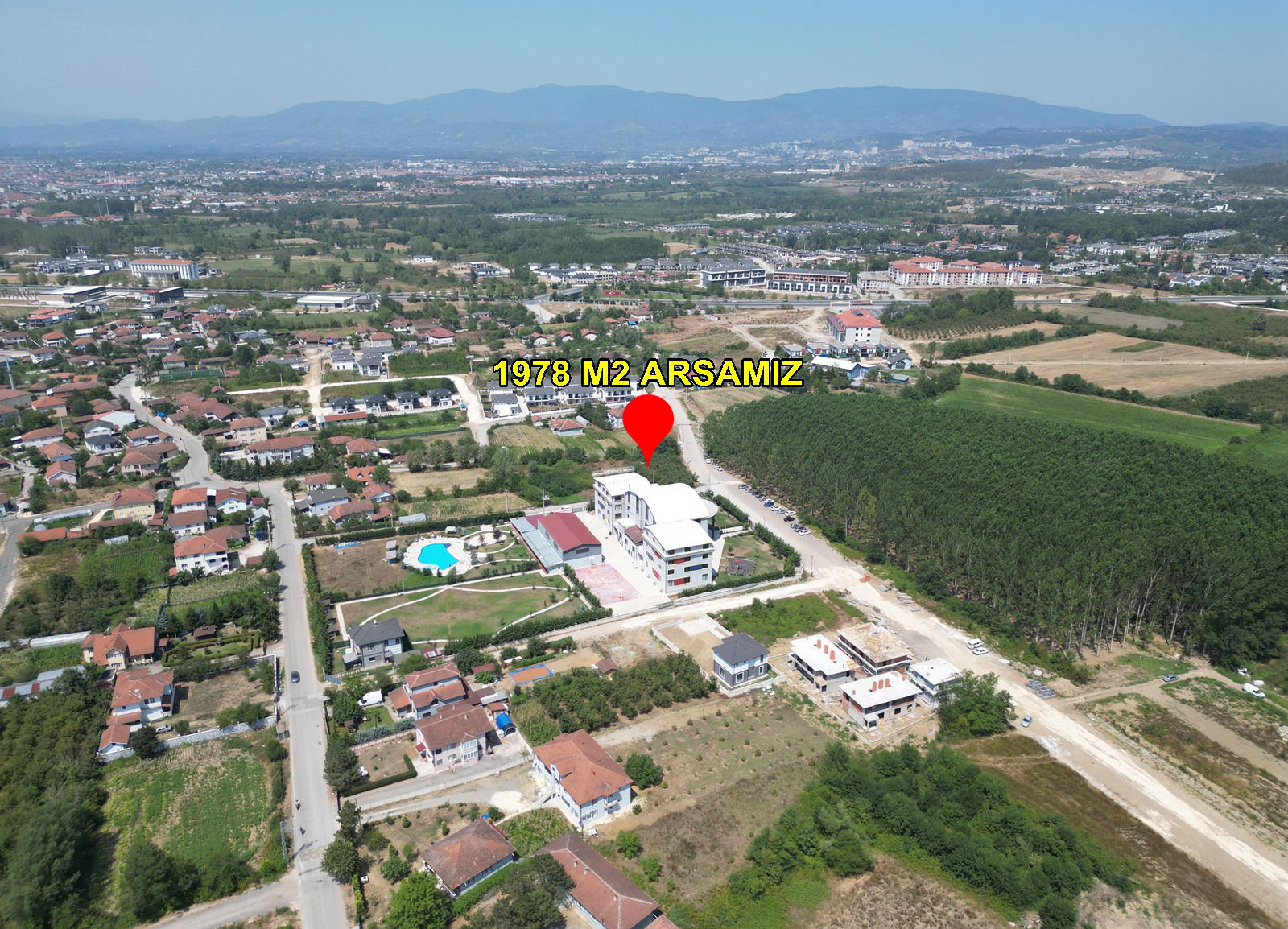 YAHYALAR MAHALLESİ'NDE 1978 M2 SATILIK ARSA