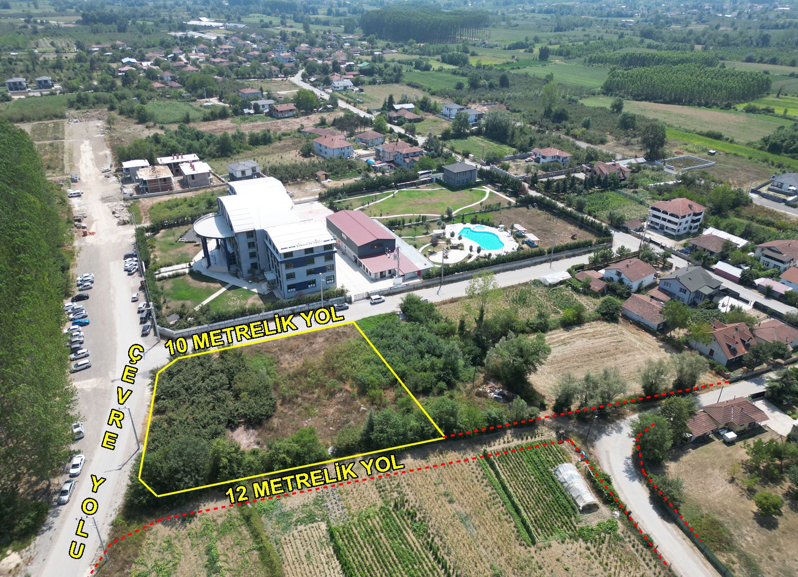 YAHYALAR MAHALLESİ'NDE 1978 M2 SATILIK ARSA