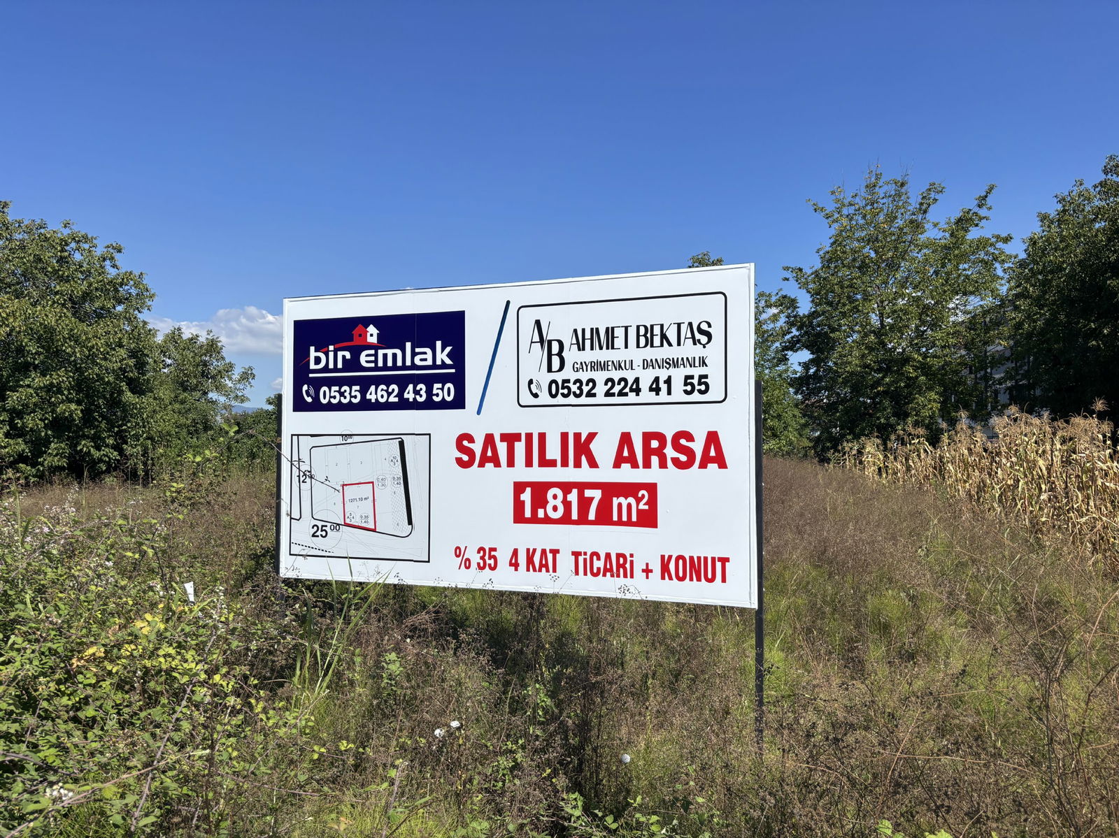 Satılık Arsa 25,000,000 TL