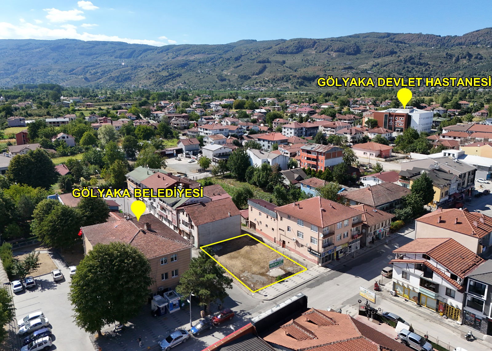 GÖLYAKA KÜLTÜR MAHALLESİ'NDE 363 M2 SATILIK ARSA