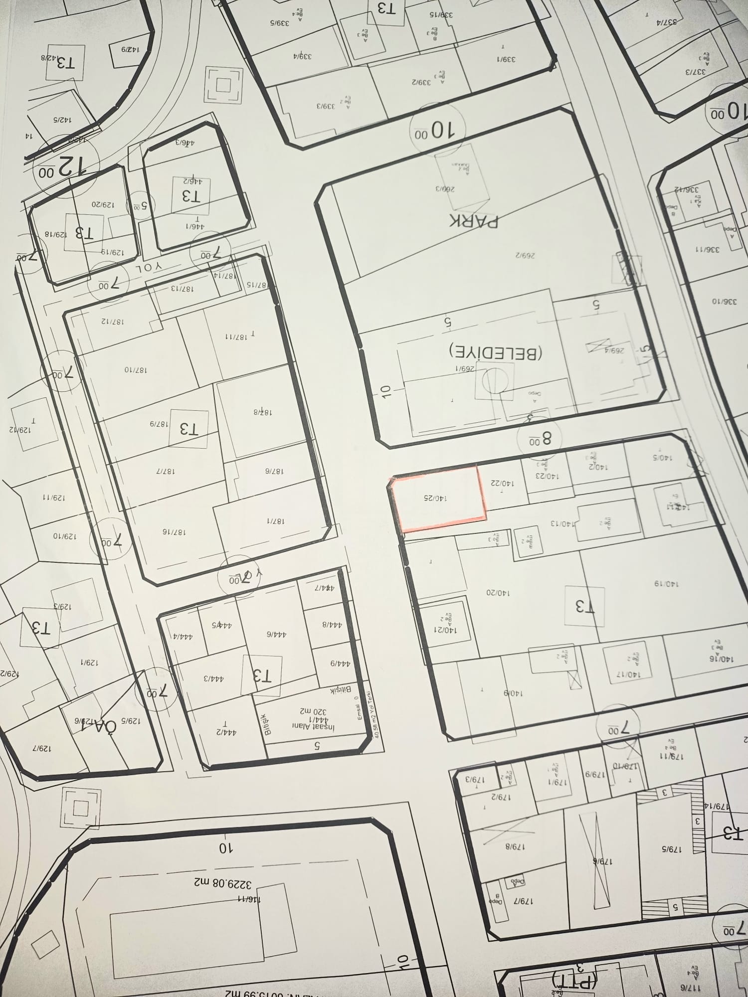 GÖLYAKA KÜLTÜR MAHALLESİ'NDE 363 M2 SATILIK ARSA