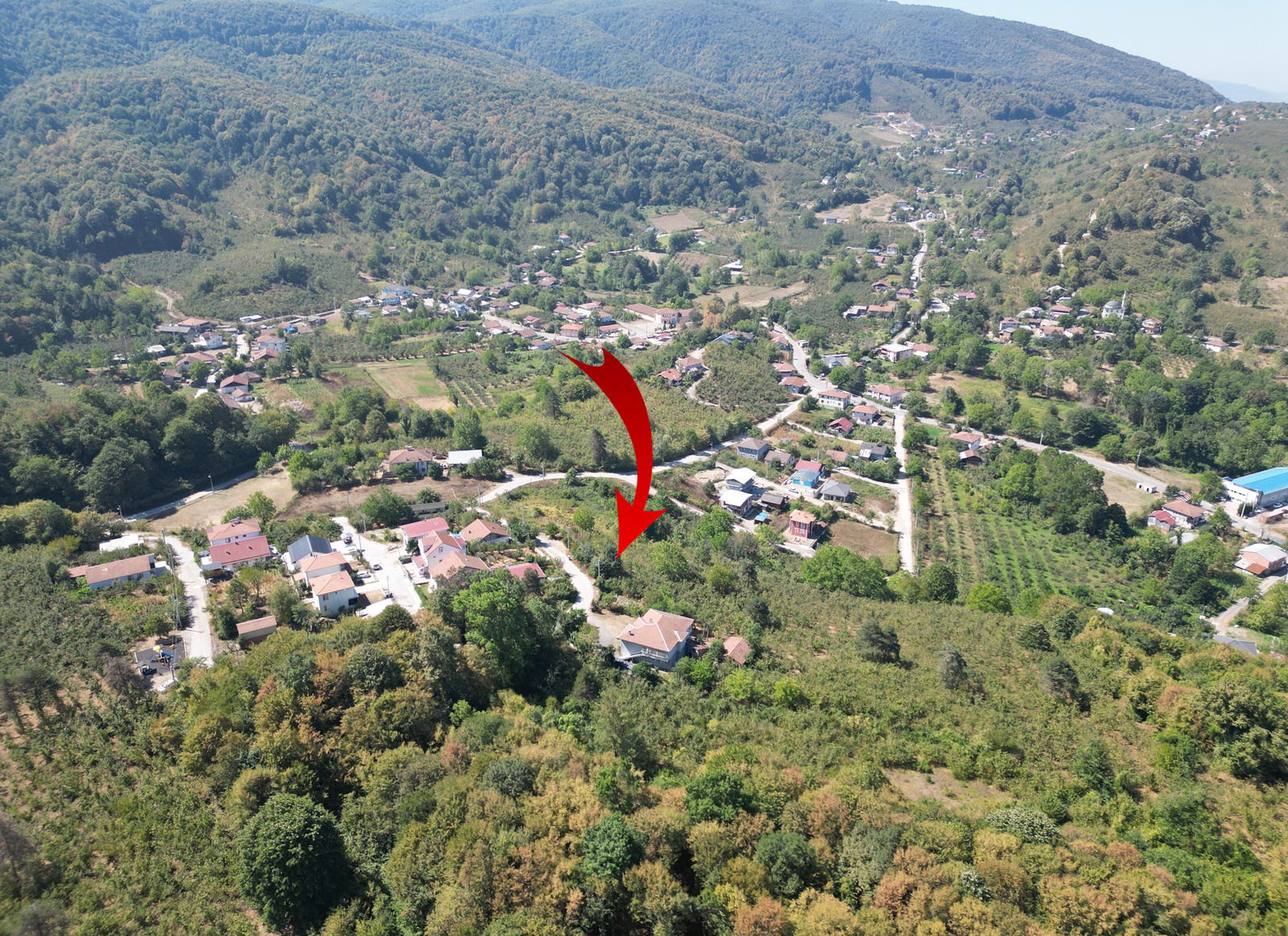 KAYNAŞLI ŞİMŞİR MAHALLESİ'NDE 1143 M2 SATILIK ARSA