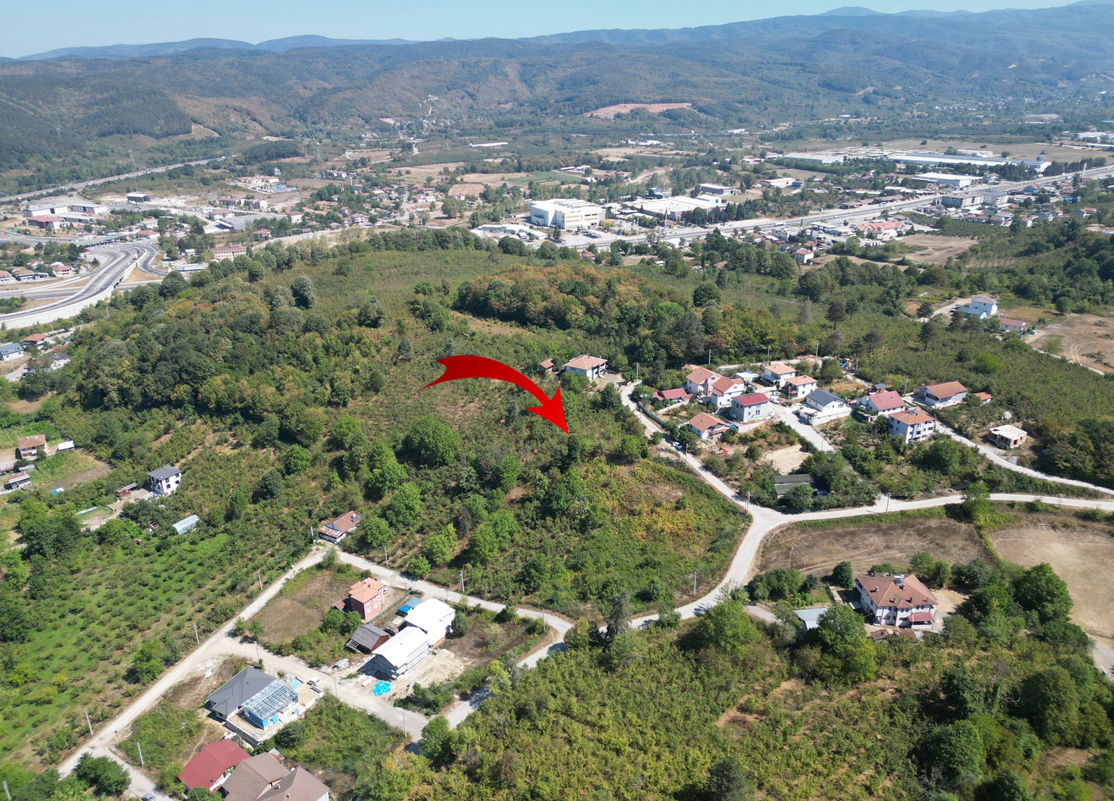 KAYNAŞLI ŞİMŞİR MAHALLESİ'NDE 1143 M2 SATILIK ARSA