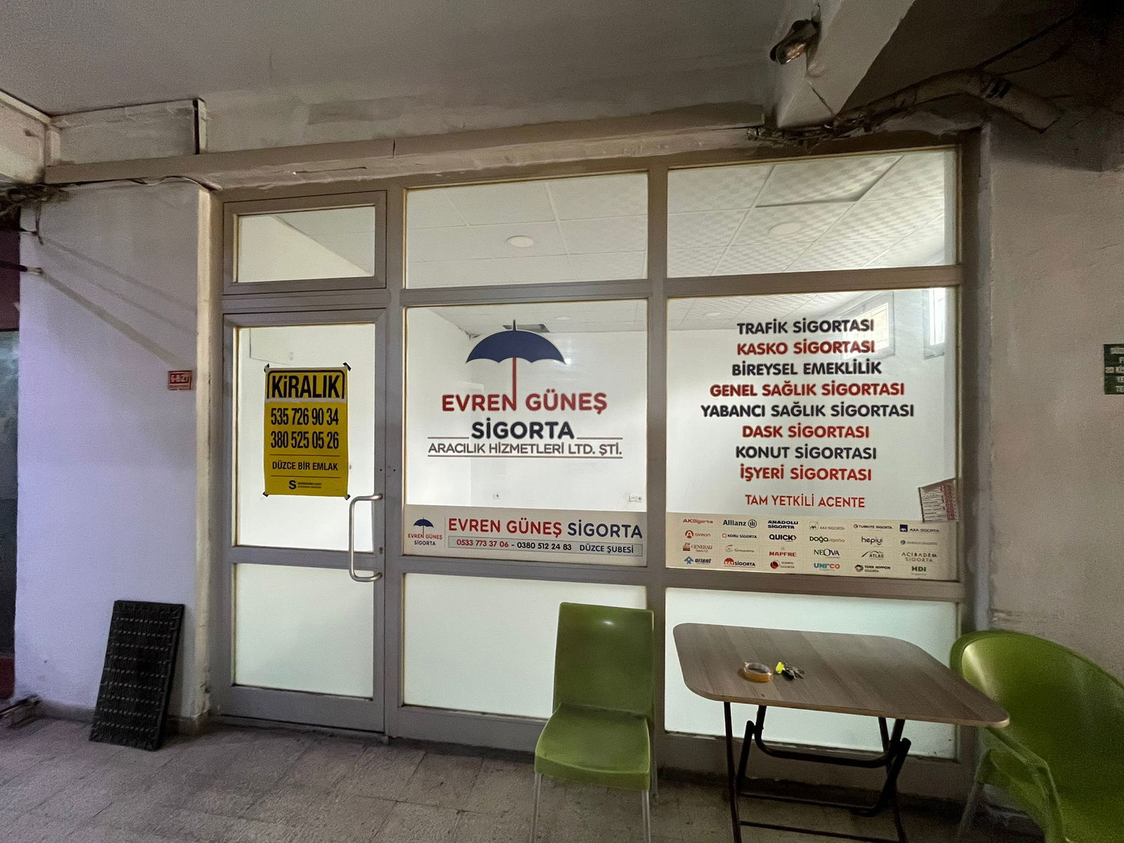 Kiralık Dükkan 10,500 TL