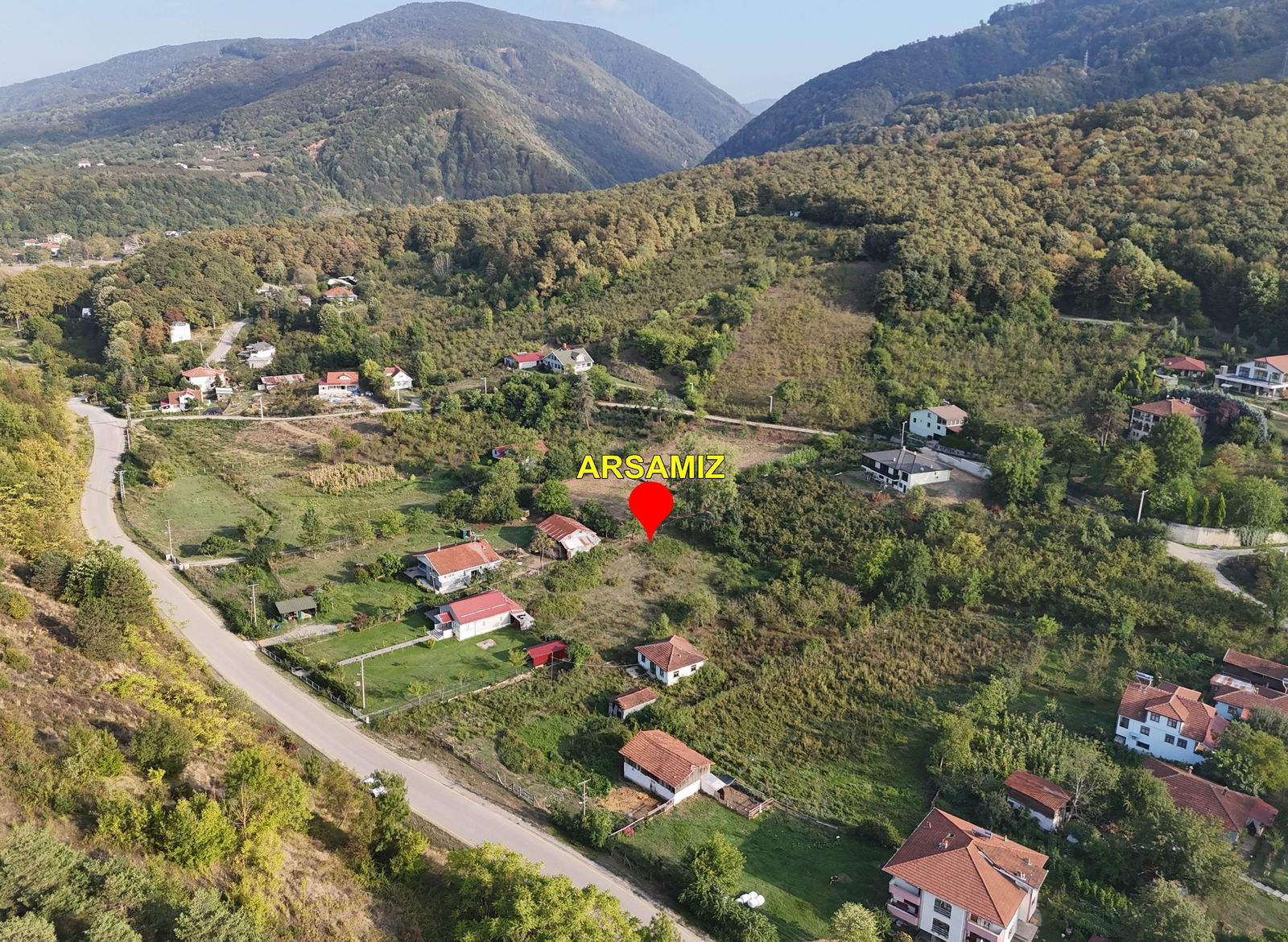 KALEDİBİ'NDE  4443 M2 SATILIK İMARLI ARSA