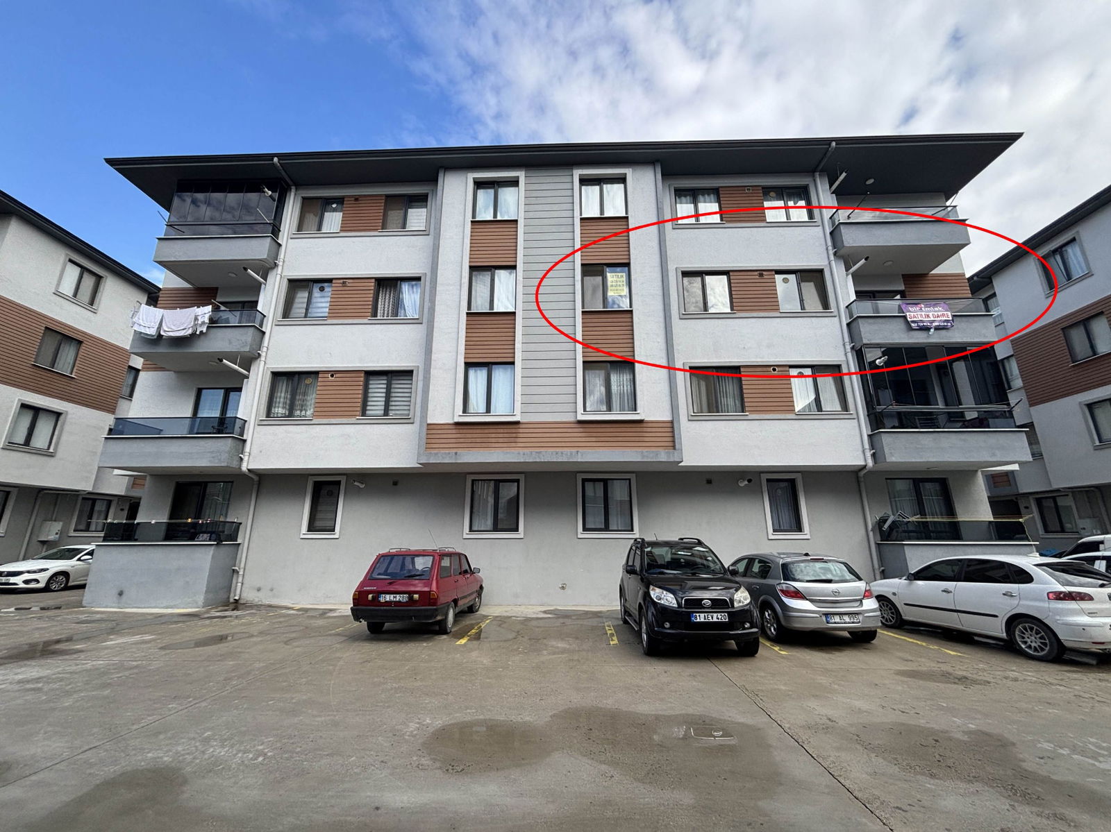 BEYCİLER BAHÇEKENT SİTESİN'DE 3+1 110 M2 SATILIK DAİRE
