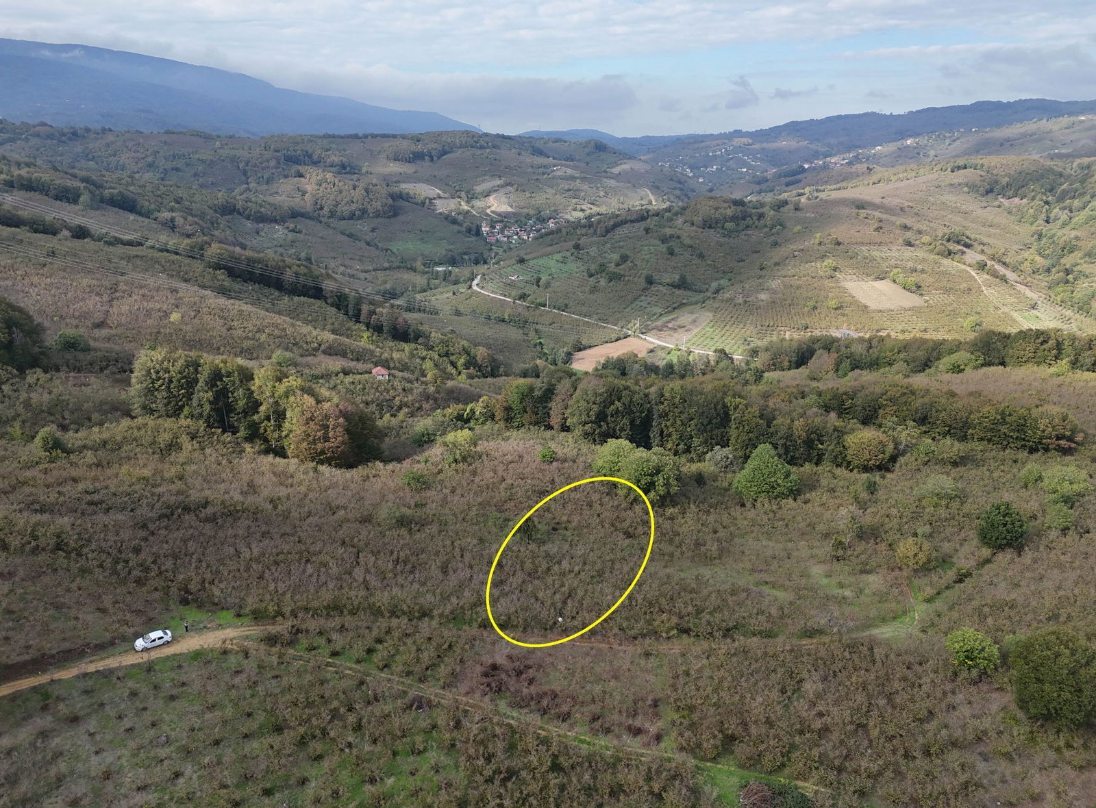 GÜLDERE KÖYÜ'NDE 5778 M2 SATILIK ARSA