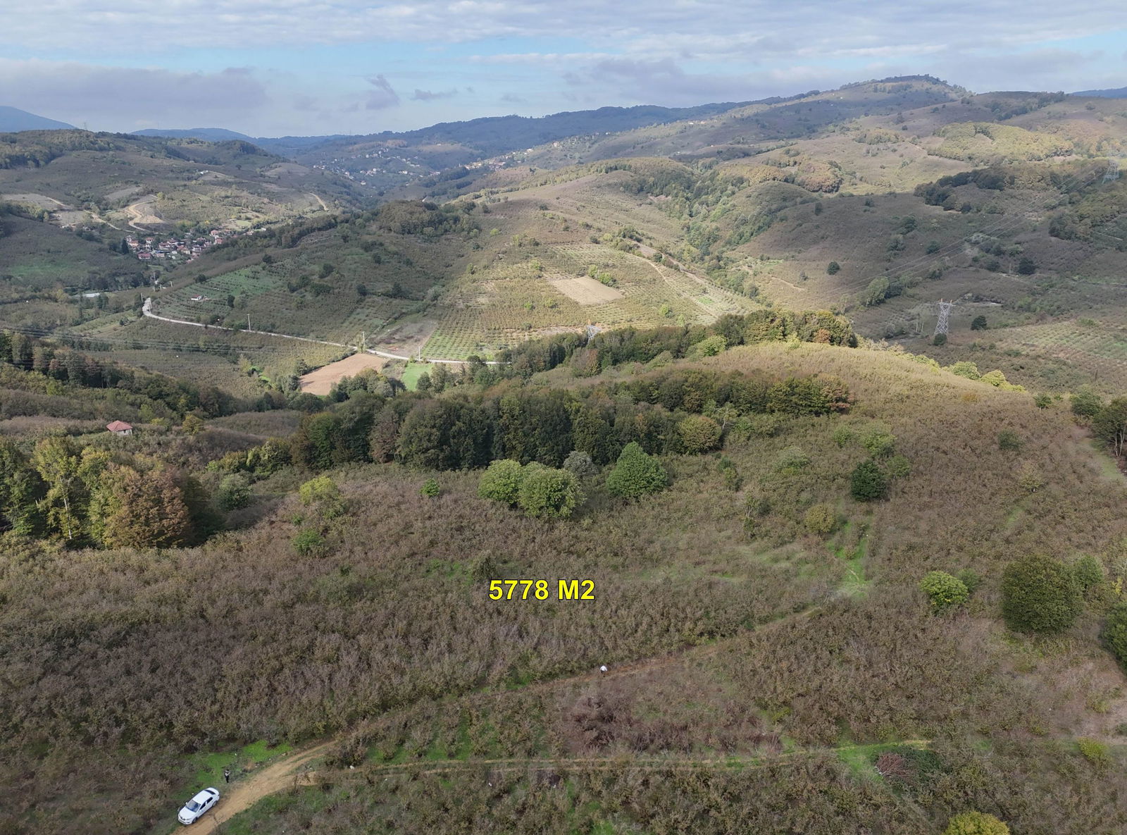 GÜLDERE KÖYÜ'NDE 5778 M2 SATILIK ARSA