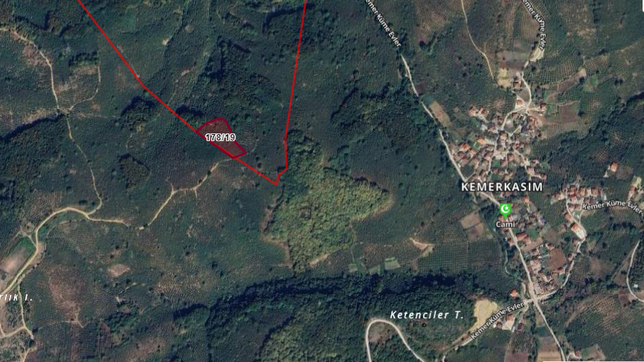 GÜLDERE KÖYÜ'NDE 5778 M2 SATILIK ARSA