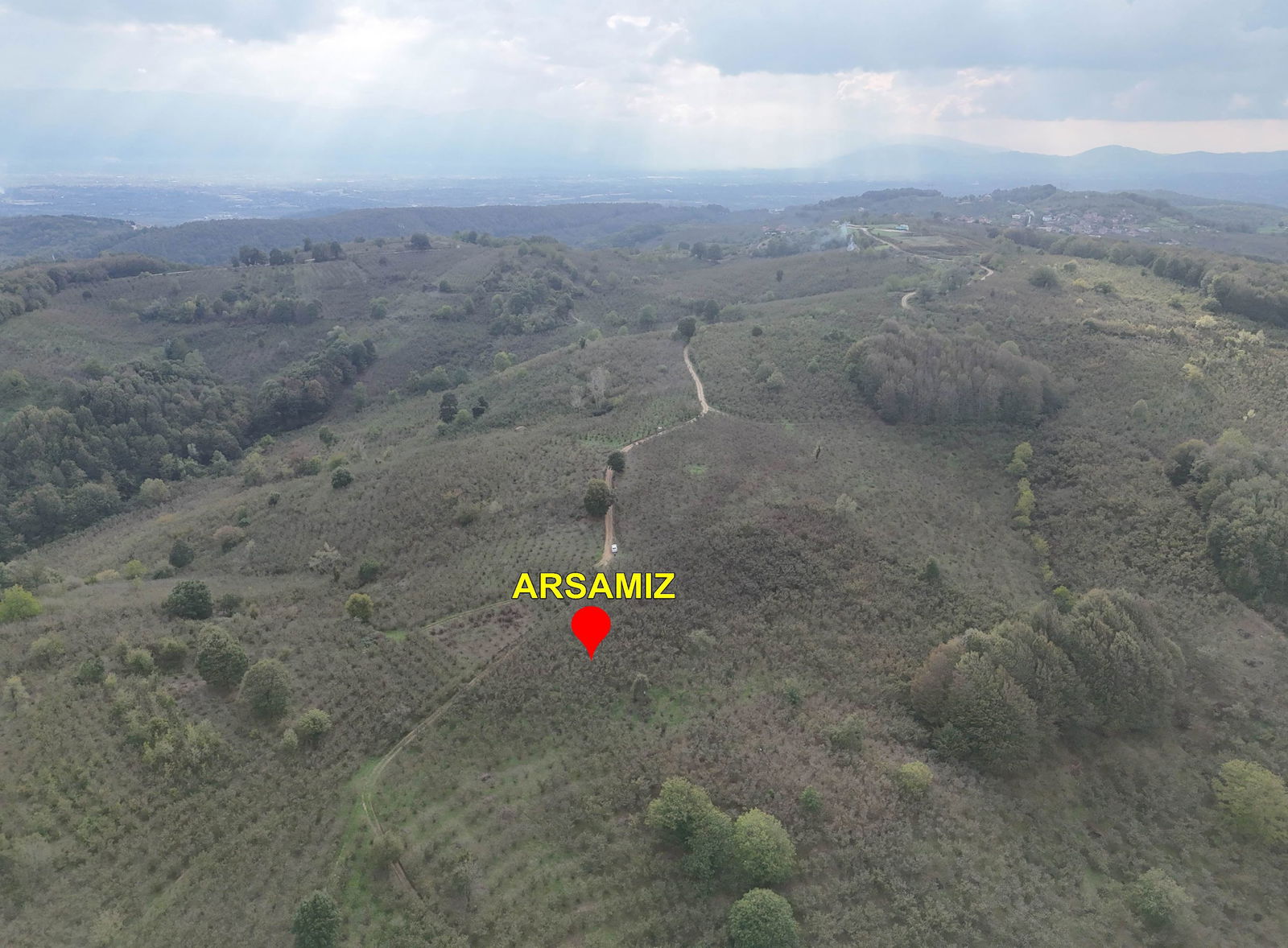 GÜLDERE KÖYÜ'NDE 5778 M2 SATILIK ARSA