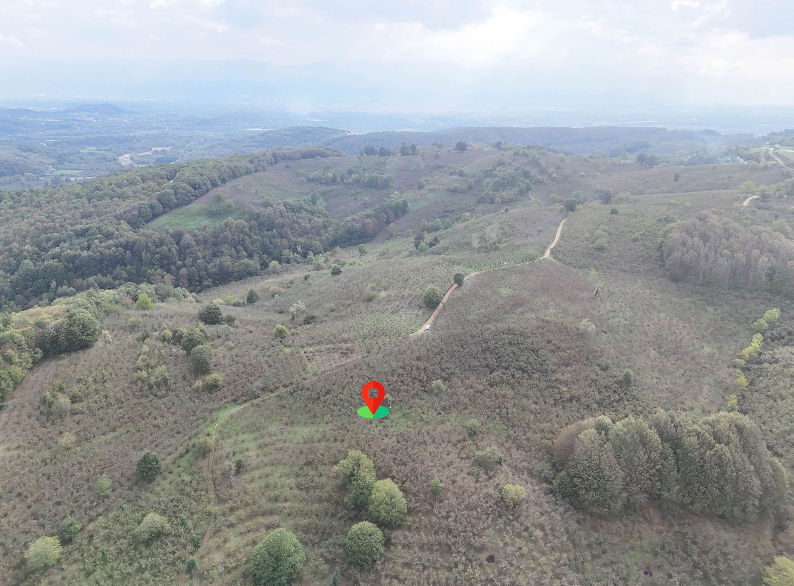 GÜLDERE KÖYÜ'NDE 5778 M2 SATILIK ARSA