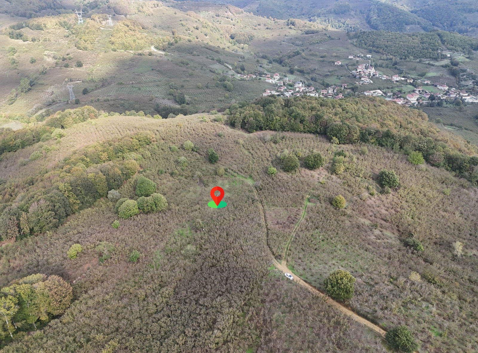 GÜLDERE KÖYÜ'NDE 5778 M2 SATILIK ARSA