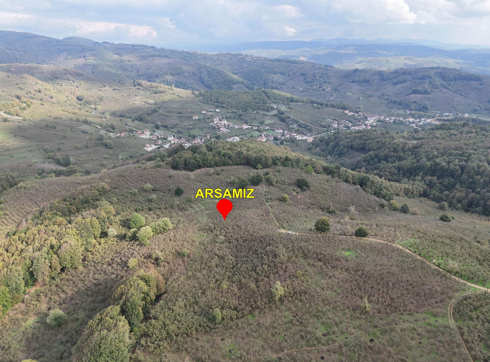 GÜLDERE KÖYÜ'NDE 5778 M2 SATILIK ARSA