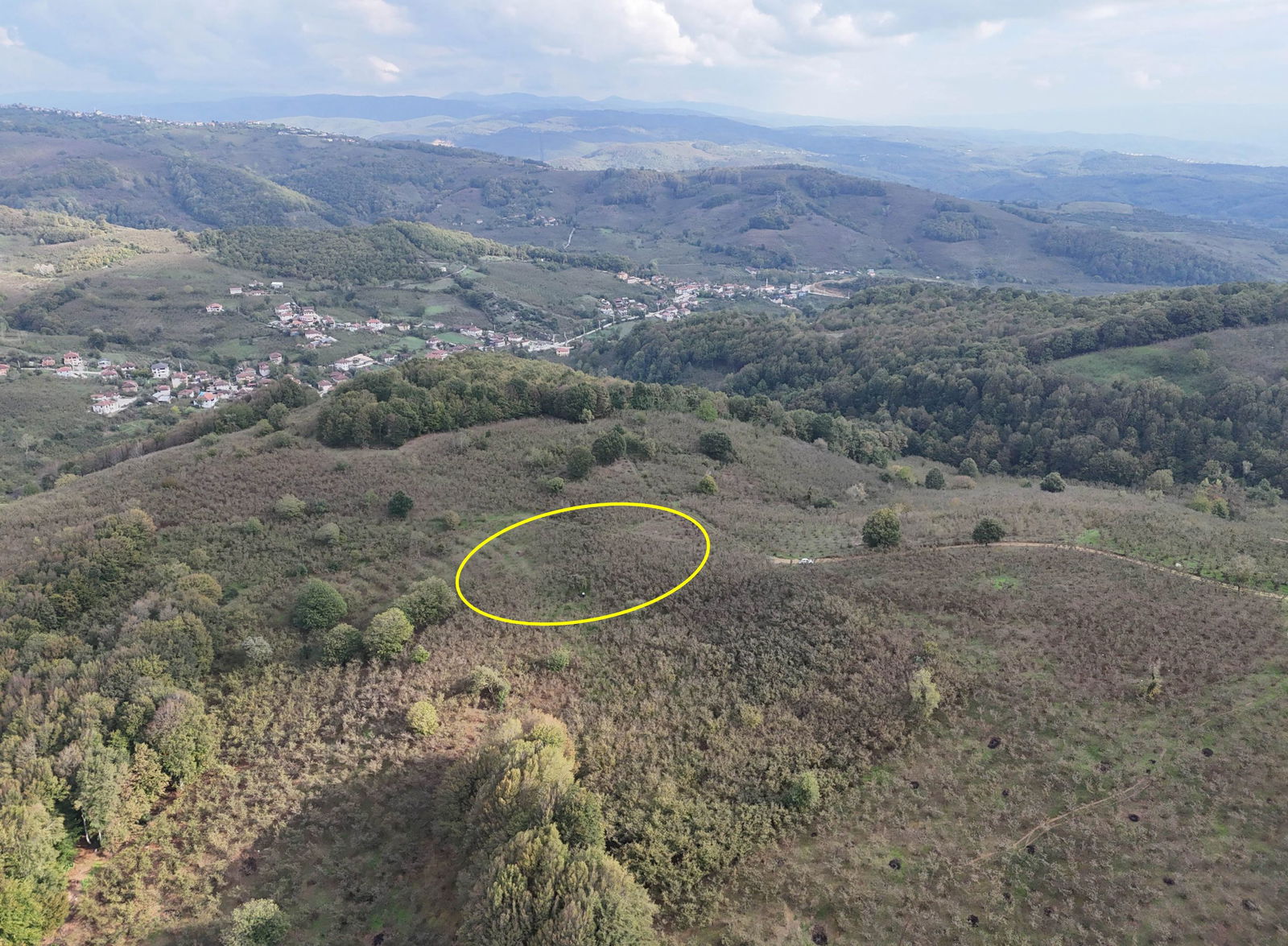 GÜLDERE KÖYÜ'NDE 5778 M2 SATILIK ARSA