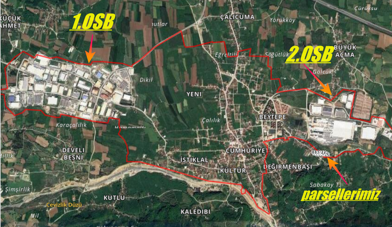 Satılık Arsa 2,380,000 TL