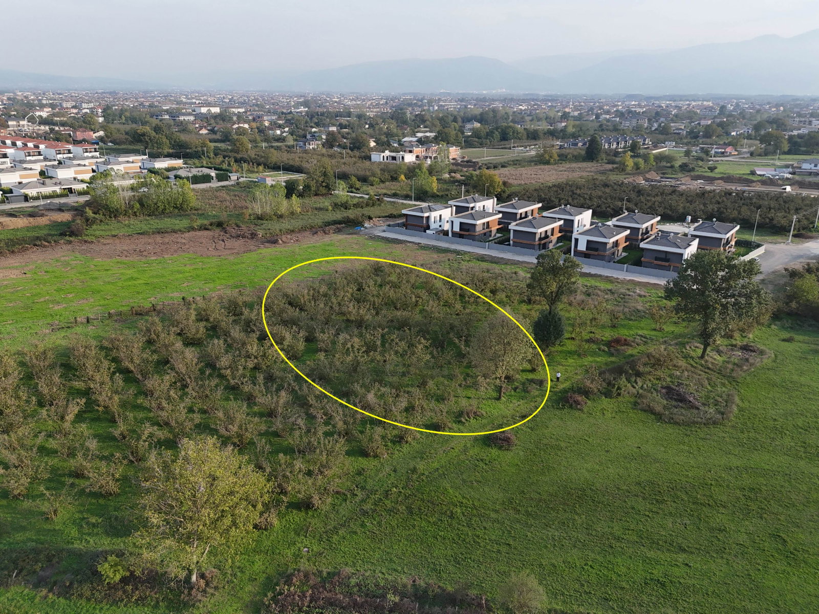 SARAYYERİ MAHALLESİ'NDE 2050 M2 SATILIK ARSA