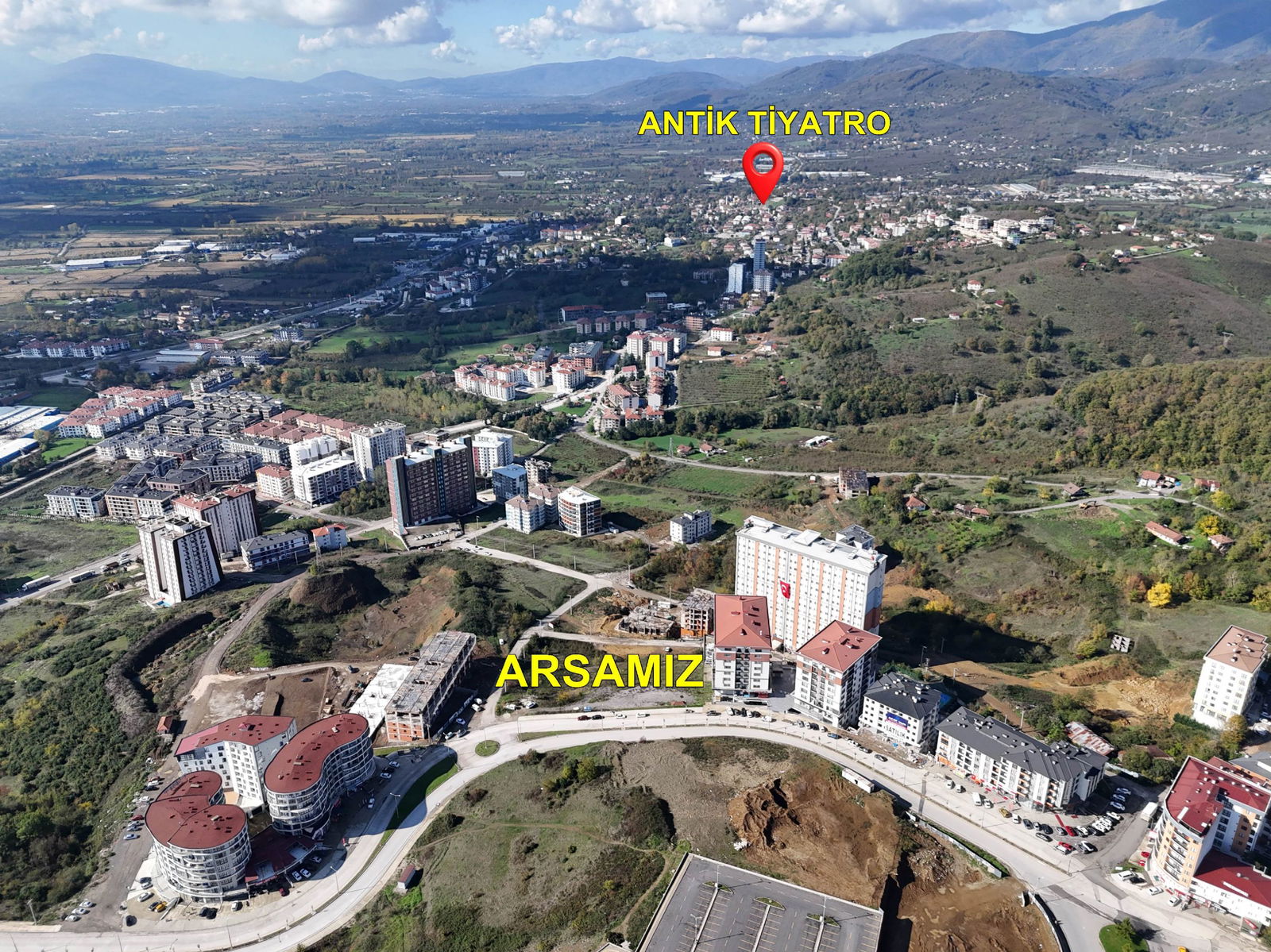 KONURALP ÜNİVERSİTE BÖLGESİ'NDE 6681 M2 SATILIK KUPON ARSA