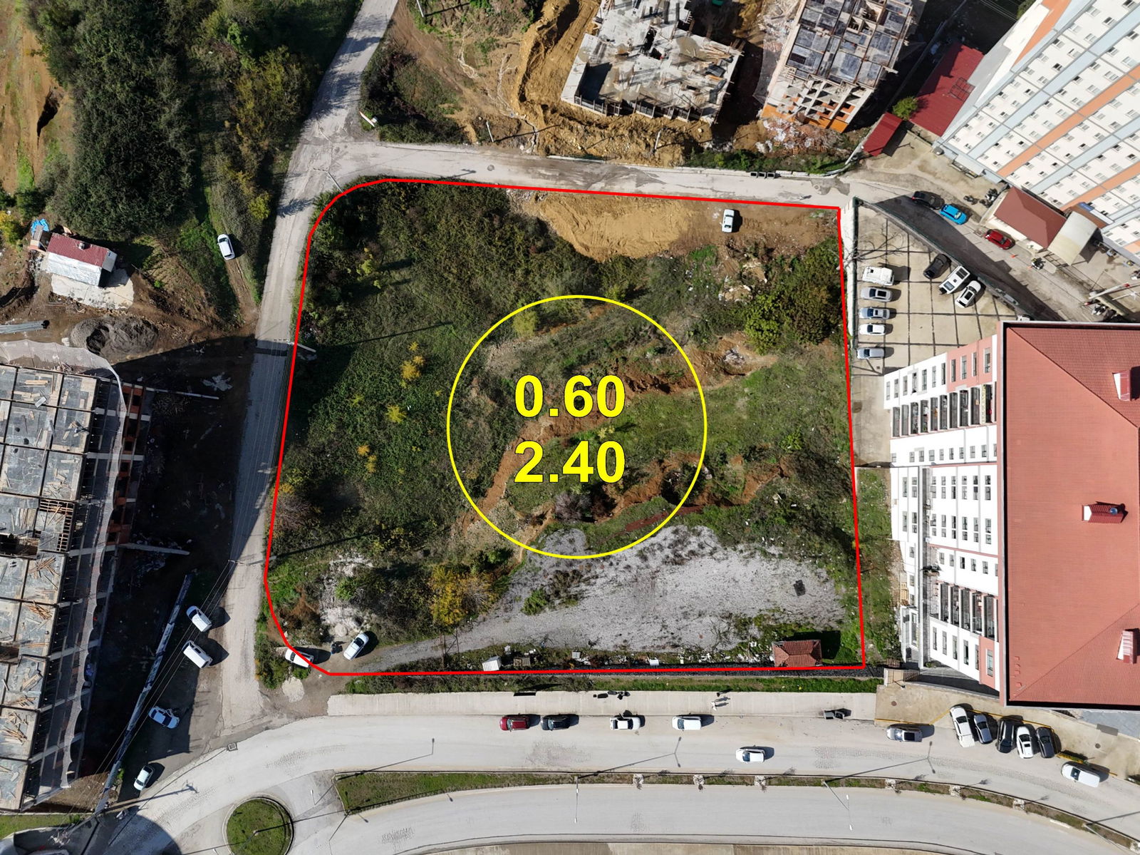 KONURALP ÜNİVERSİTE BÖLGESİ'NDE 6681 M2 SATILIK KUPON ARSA
