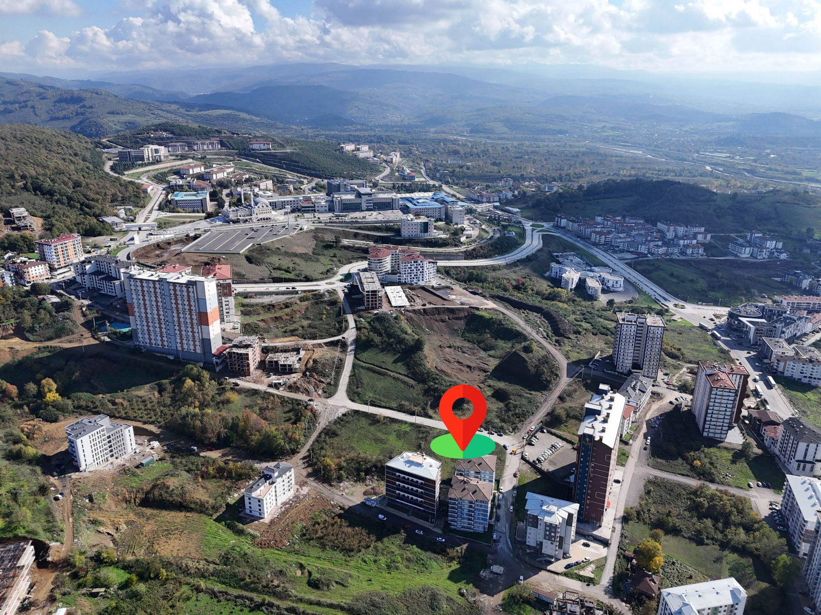 KONURALP ÜNİVERSİTE BÖLGESİ'NDE 1749 M2 SATILIK KUPON ARSA