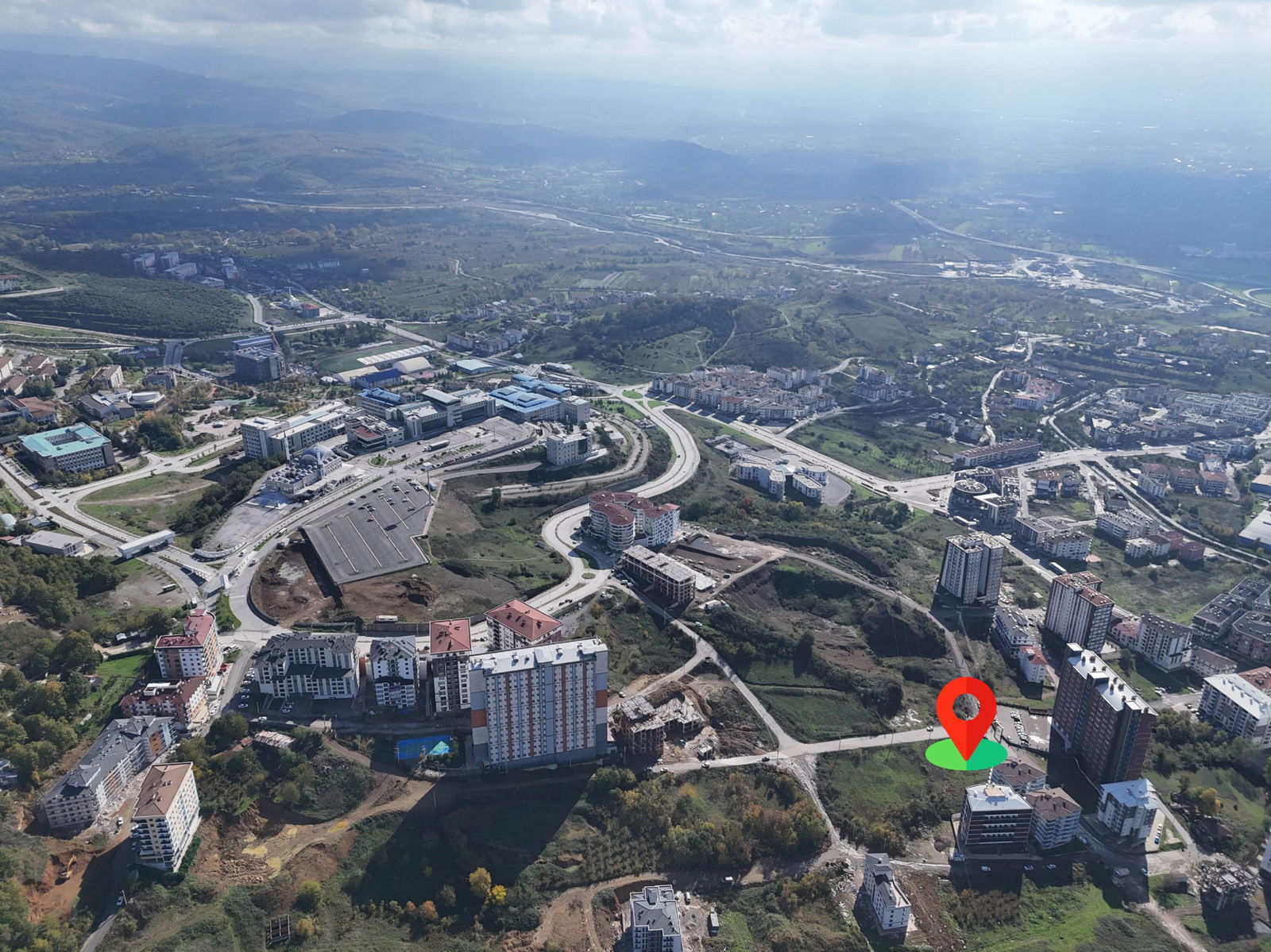 KONURALP ÜNİVERSİTE BÖLGESİ'NDE 1749 M2 SATILIK KUPON ARSA