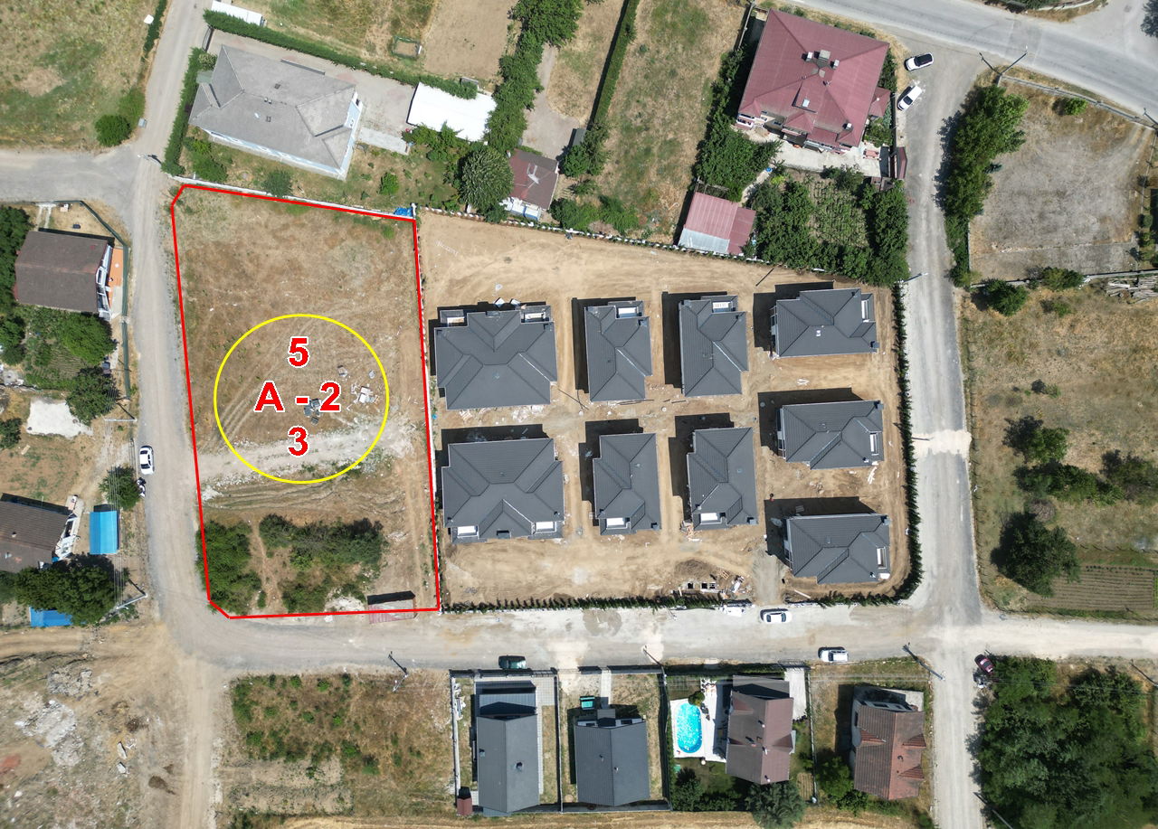 ARAPÇİFTLİĞİ'NDE 604M2 - 700M2 ARASI SATILIK PARSELLER